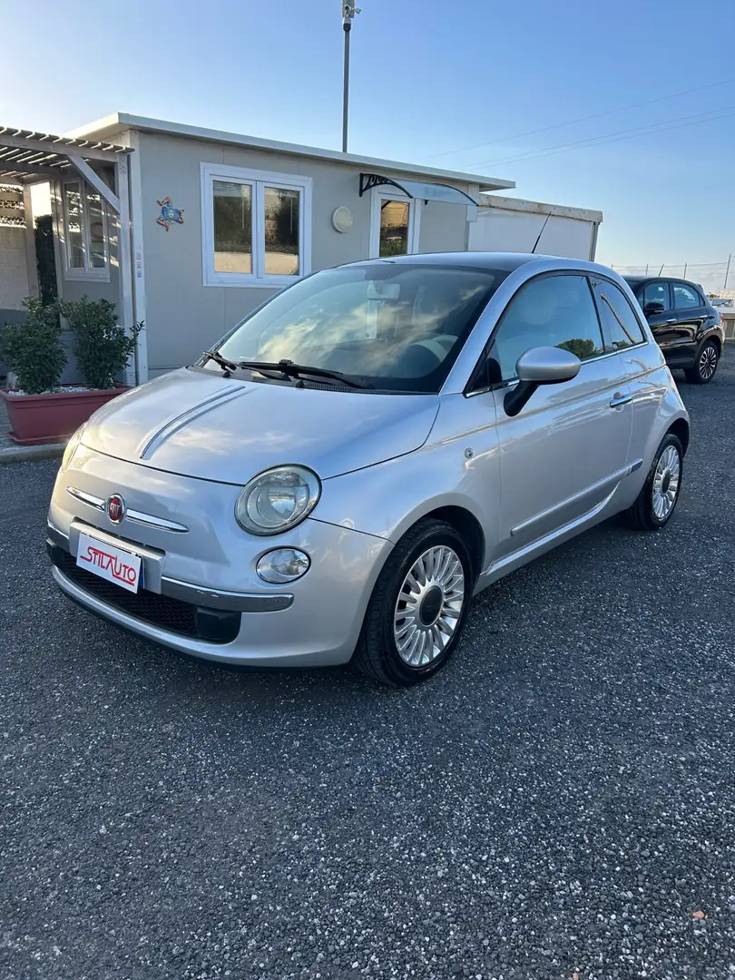Fiat 500 500 1.2 Lounge Argento - 1