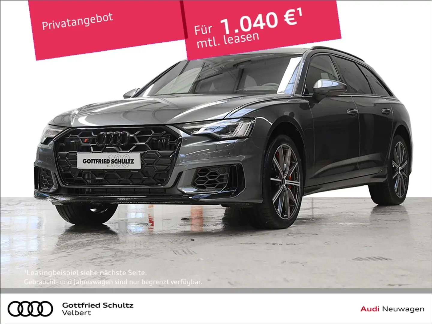 Audi S6 Avant V6 TDI 344PS Allradpower Gris - 1