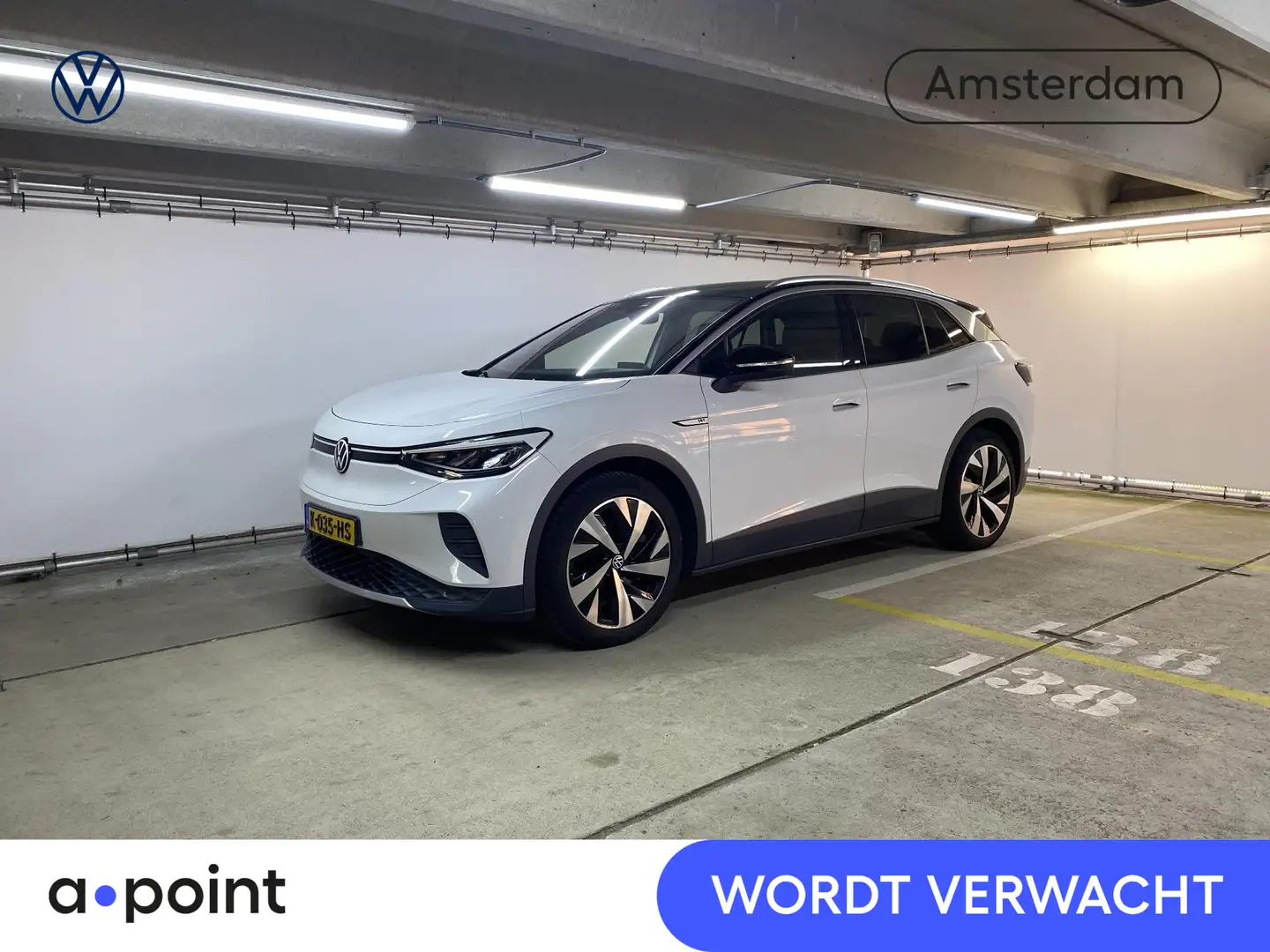 Volkswagen ID.4 First 77 kWh 204 pk | Navigatie | Elektr. trekhaak Wit - 1