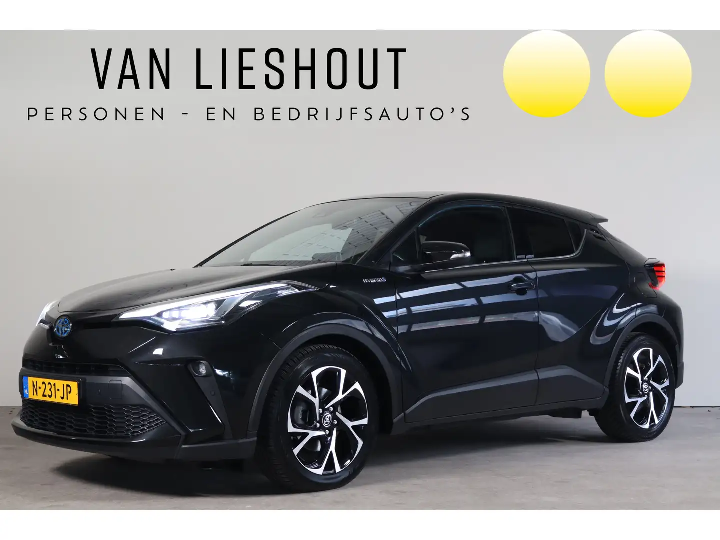 Toyota C-HR 2.0 Hybrid Style NL-Auto!! JBL I Apple Car-play I Black - 1