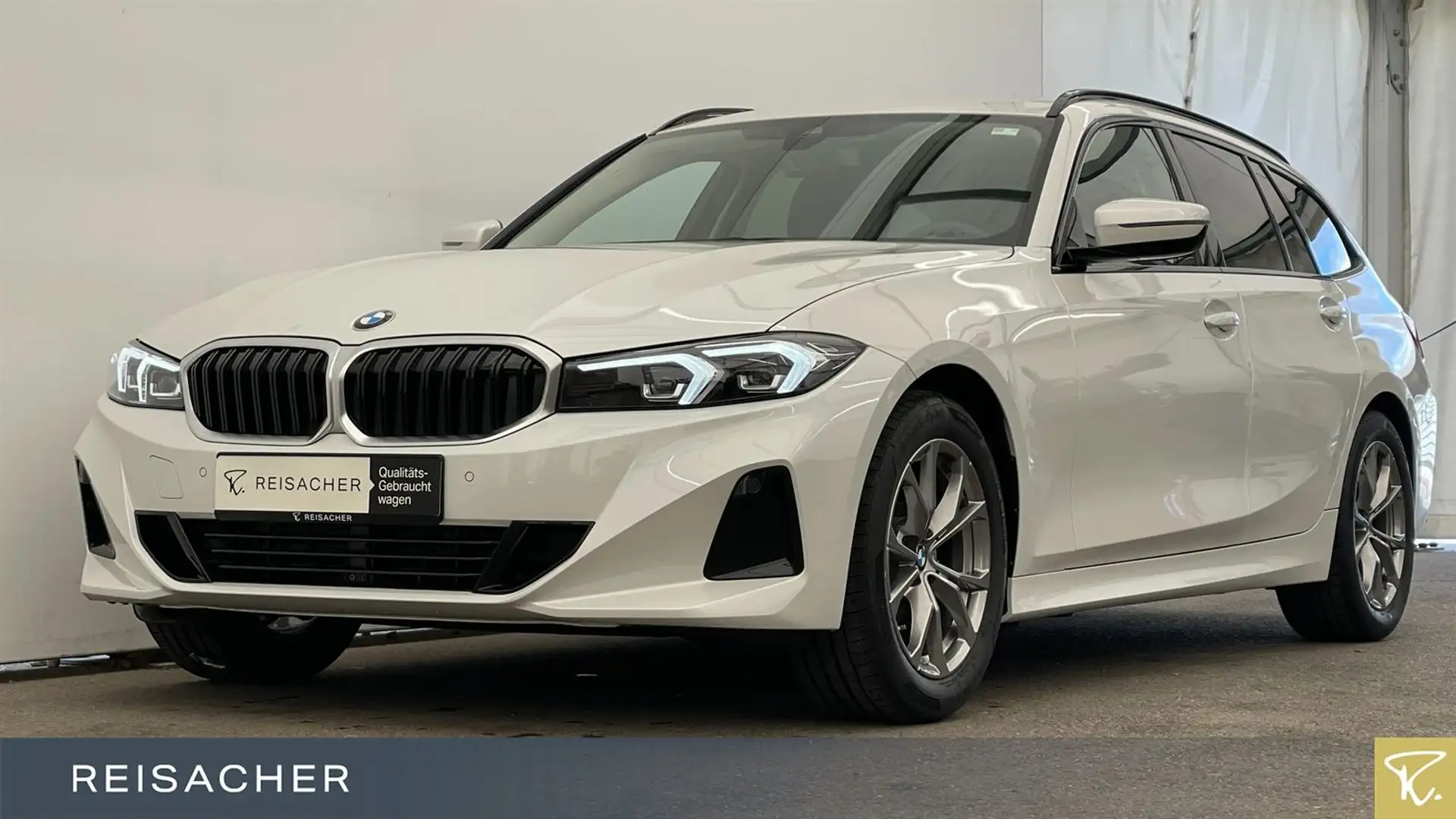 BMW 318 i A Tou A LC+ LED PDC SHZ H&K DAB 17" LM Weiß - 1