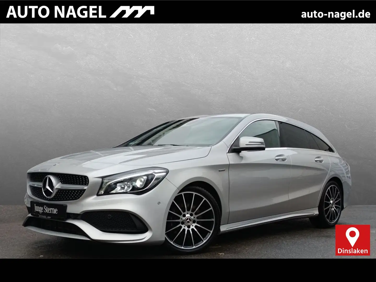 Mercedes-Benz CLA 220 CLA 220 Shooting Brake AMG Line 4Matic Standhzg. Silber - 1