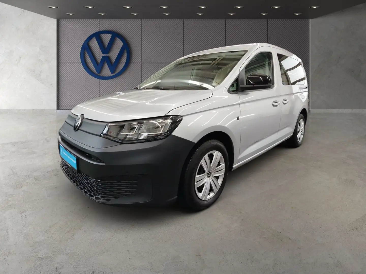 Volkswagen Caddy 1.5 TSI DSG Kombi KR Rückfahrkamera LaneAs Silber - 2