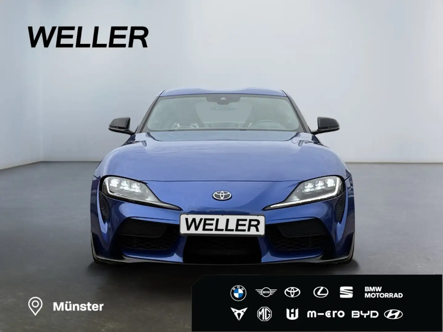 Toyota Supra GR 3.0 Legend *Bi-LED*HUD*Leder*JBL*CAM*PDC* Синий - 2