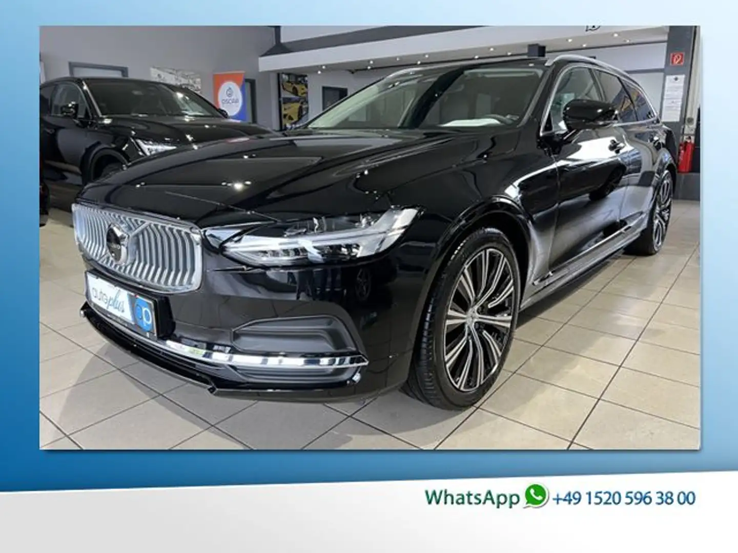 Volvo V90 B4 (D) Plus Bright ACC BLIS 360° Kindersitz Fekete - 1