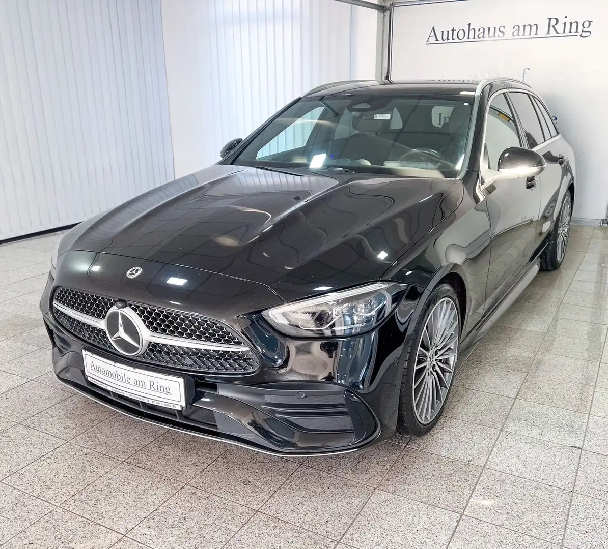 Mercedes-Benz C 220 T d AMG-Line Alcantara LED Kamera PDC! Noir - 2