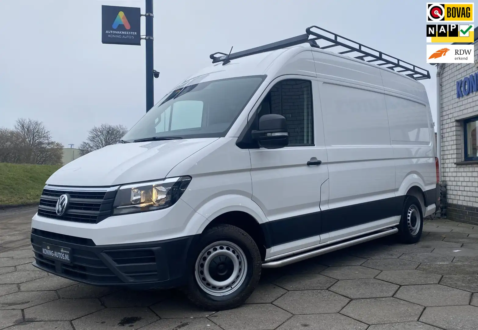 Volkswagen Crafter 35 2.0 TDI L3H3 Comfortline, Cam, Cruise, Trekhaak Weiß - 1