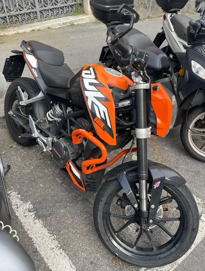 KTM 125 Duke Narancs - 1