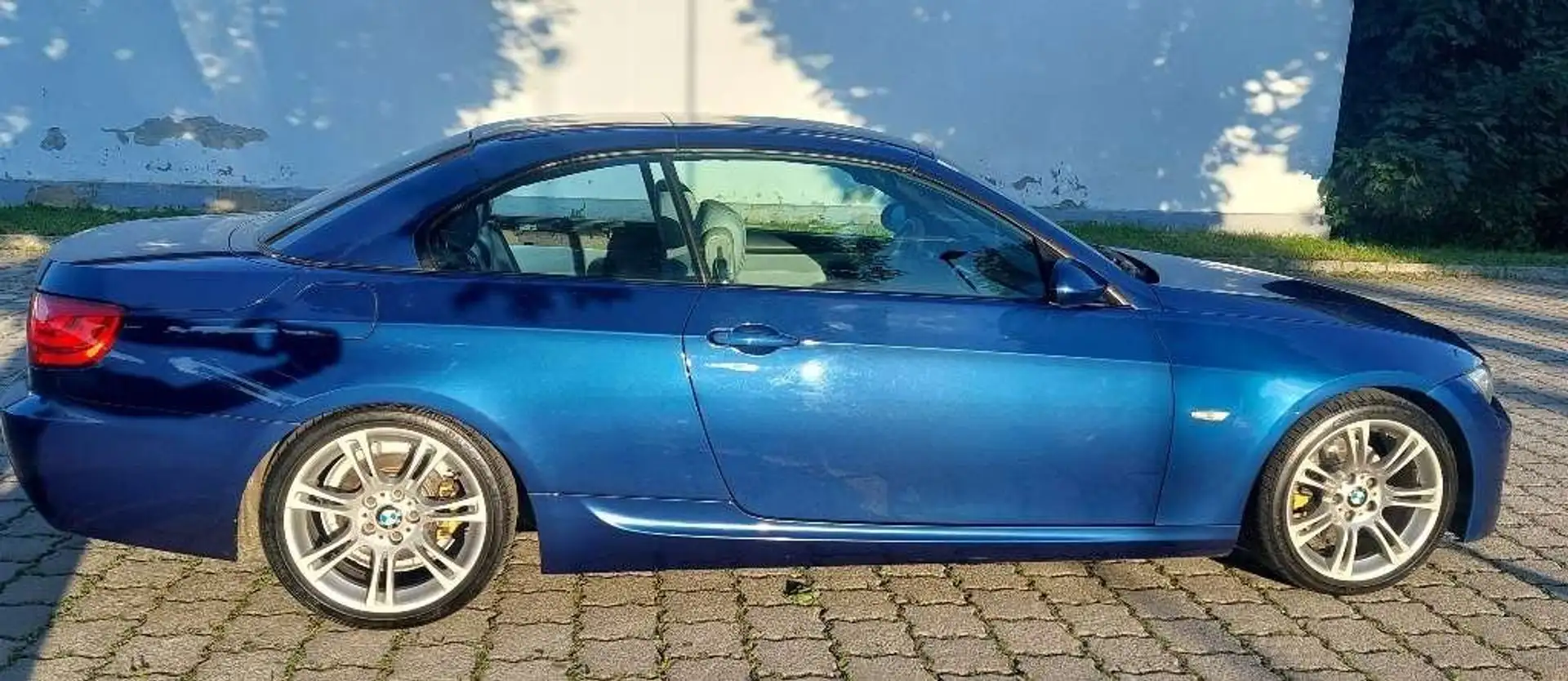 BMW 320 320i Cabrio M Paket Memory sitze Blau - 1