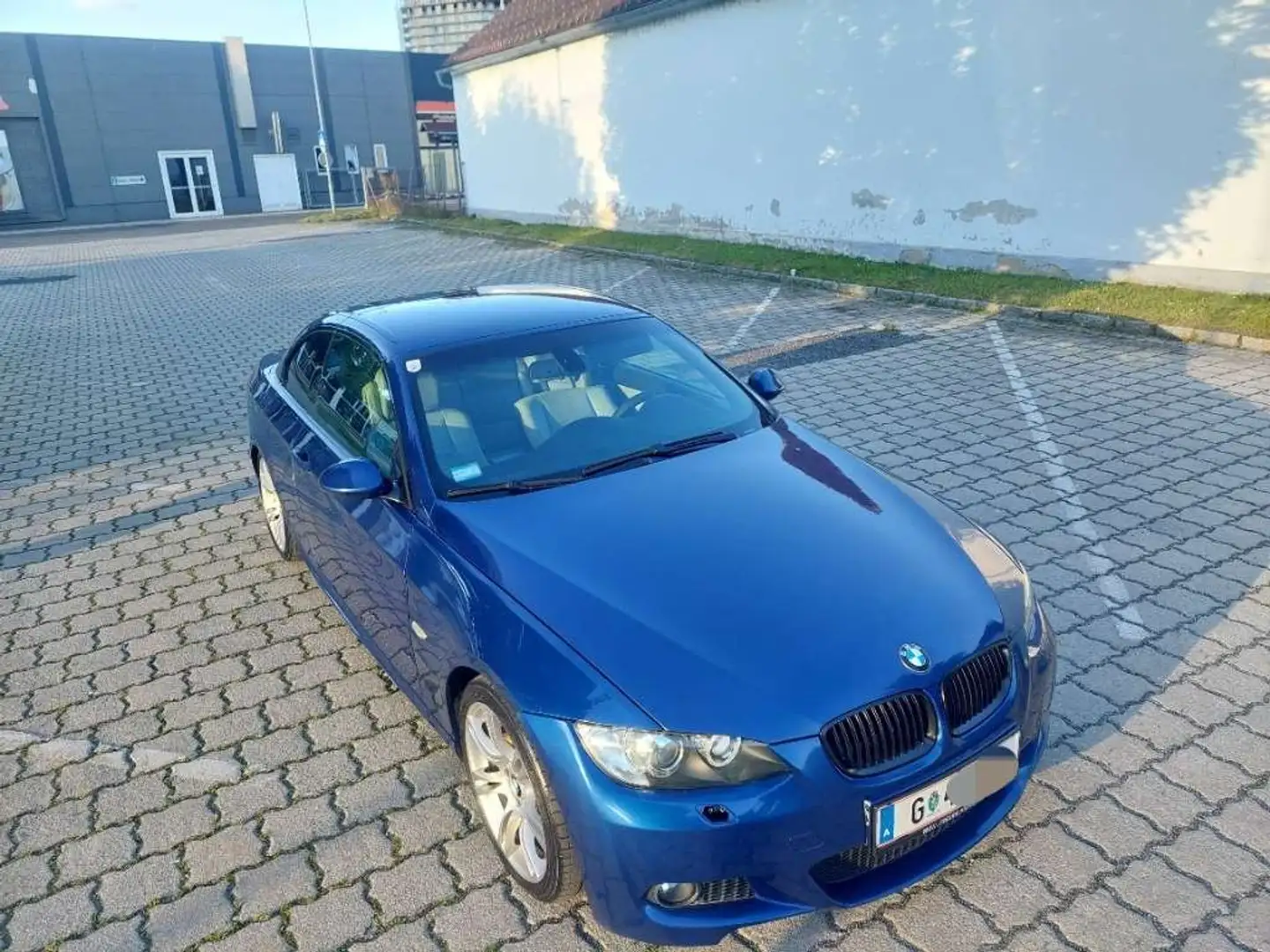 BMW 320 320i Cabrio M Paket Memory sitze Blau - 2