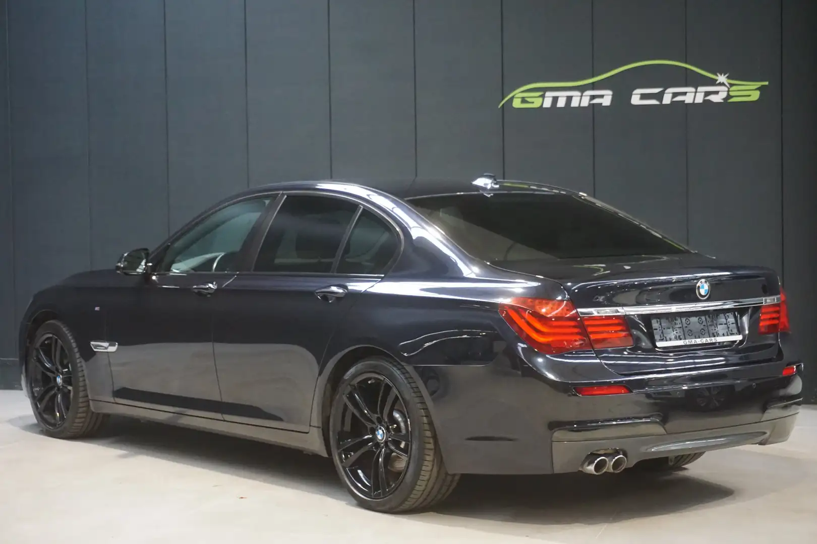 BMW 730 Xdrive Long -Schuifdak-Head Up-Softclose-Navi-Cam Modrá - 2