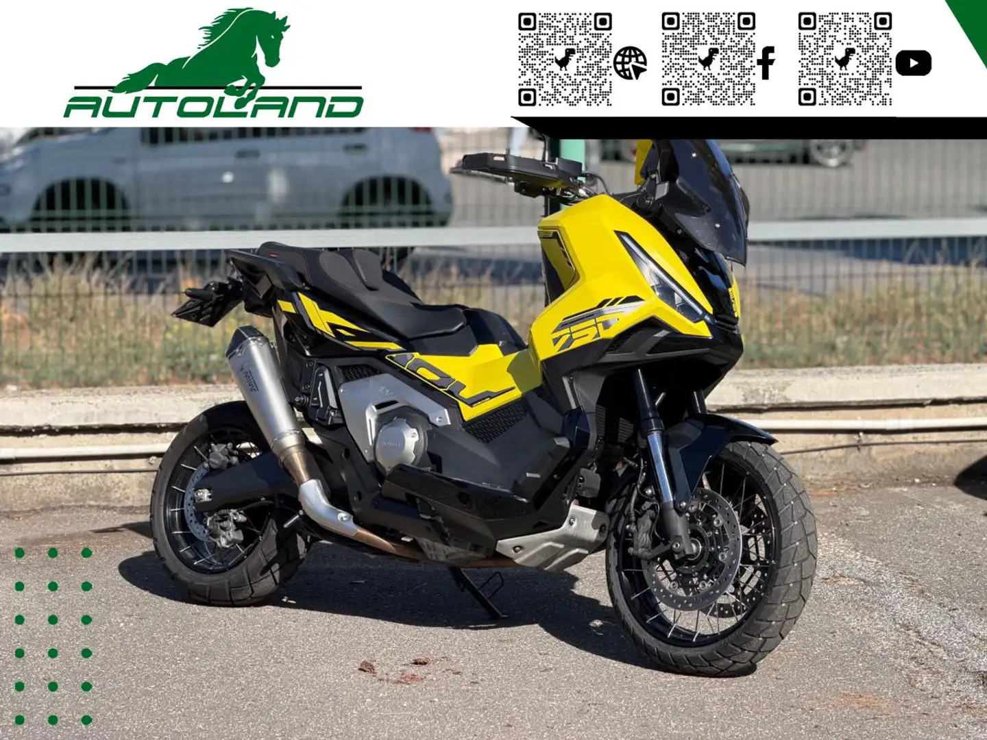 Honda X-ADV 750 Special Edition Scarico Completo Sella gel Giallo - 2