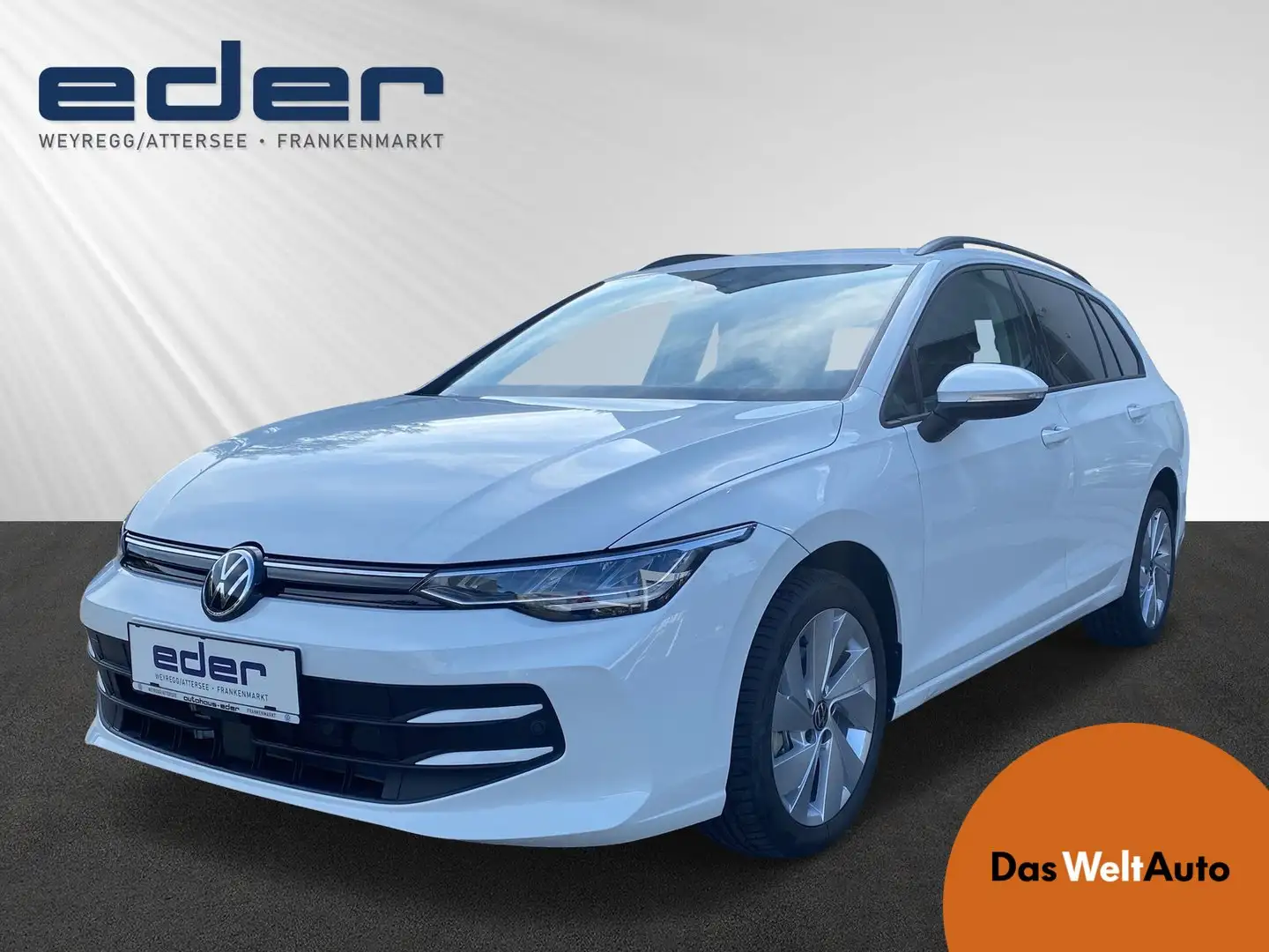 Volkswagen Golf Variant Life mHeV DSG Blanc - 1