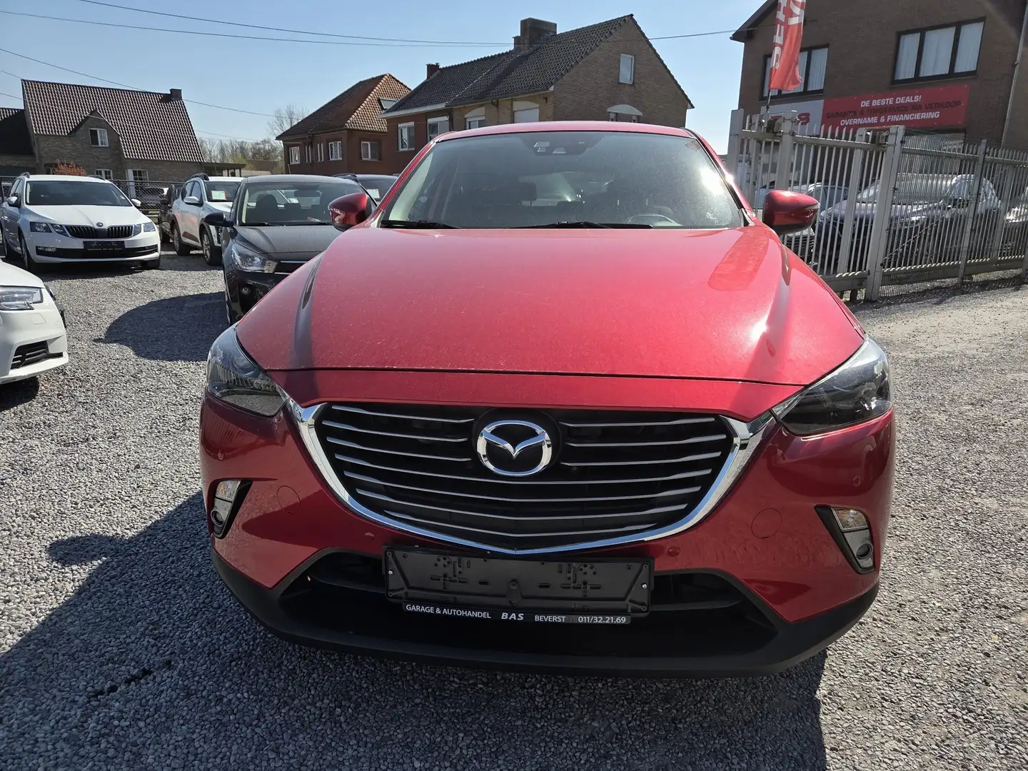 Mazda CX-3 2.0i SKYACTIV-G☆1jGARANT☆NAV☆CAM☆HEAD UP☆DAB☆XENON Rood - 2