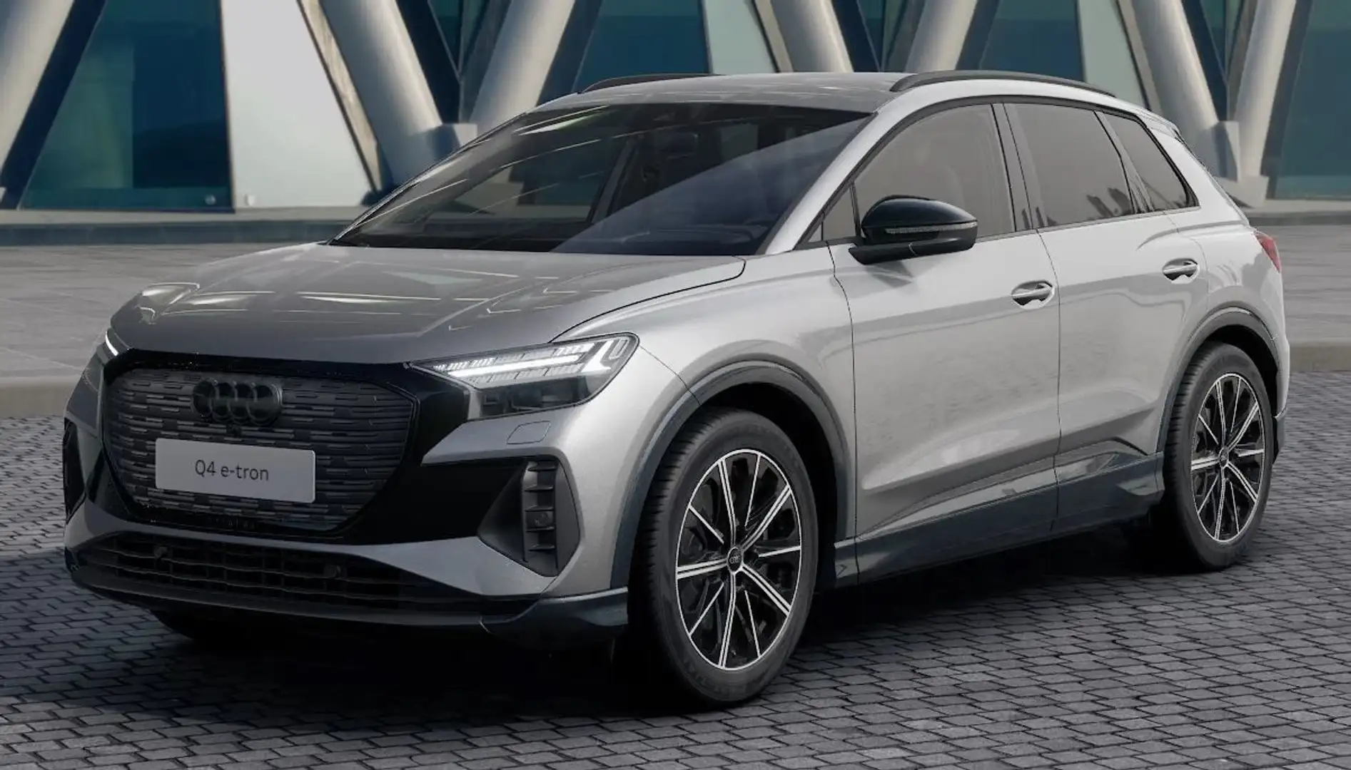 Audi Q4 e-tron 45 qu NAV+ KAMERA HuD MATRIX PARKEN Grau - 1