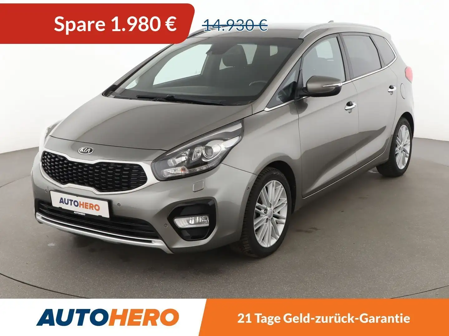 Kia Carens 1.6 GDI Spirit*XENON*NAVI*SHZ*CAM*PDC*TEMPO* Grau - 1