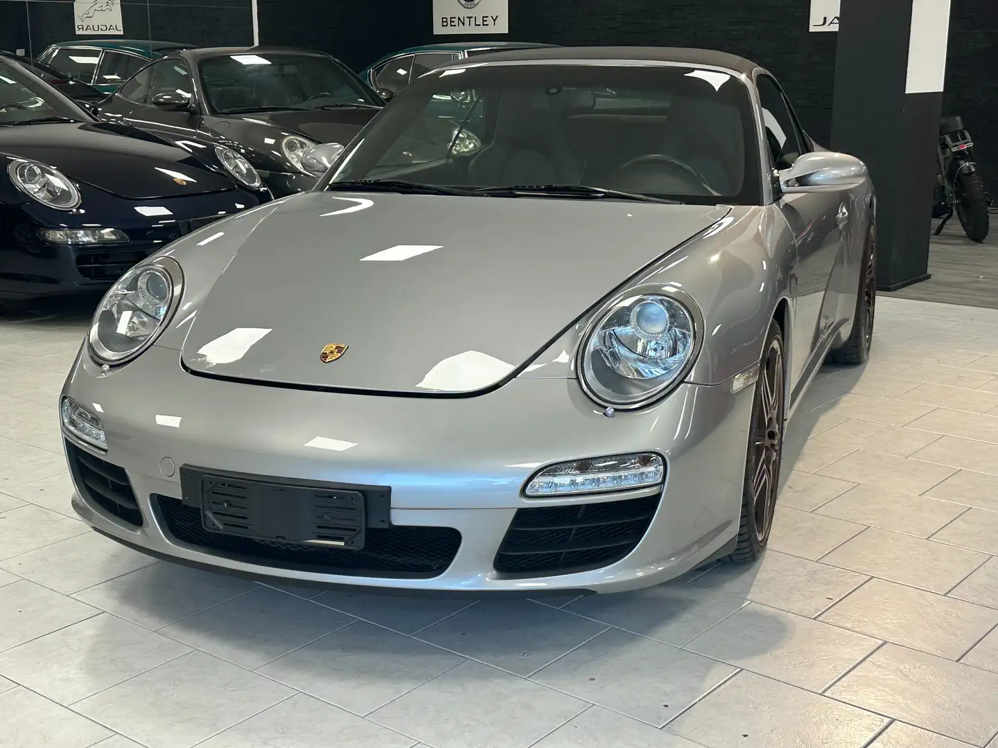 Porsche 997 S CABRIO 3.8 MANUALE PELLE COCOA Plateado - 1