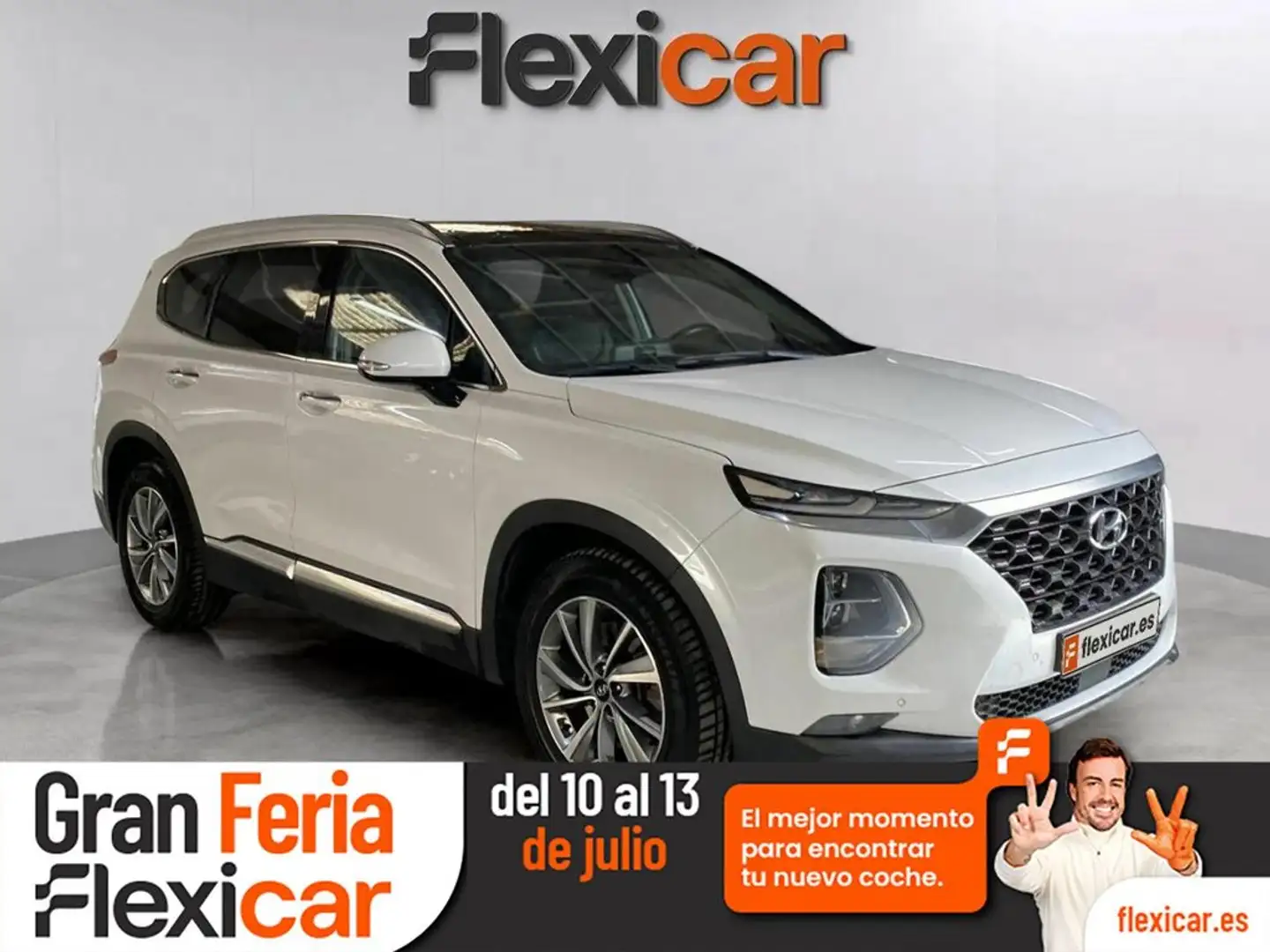 Hyundai SANTA FE Tm 2.2CRDi Style 4x4 Aut. Blanco - 1