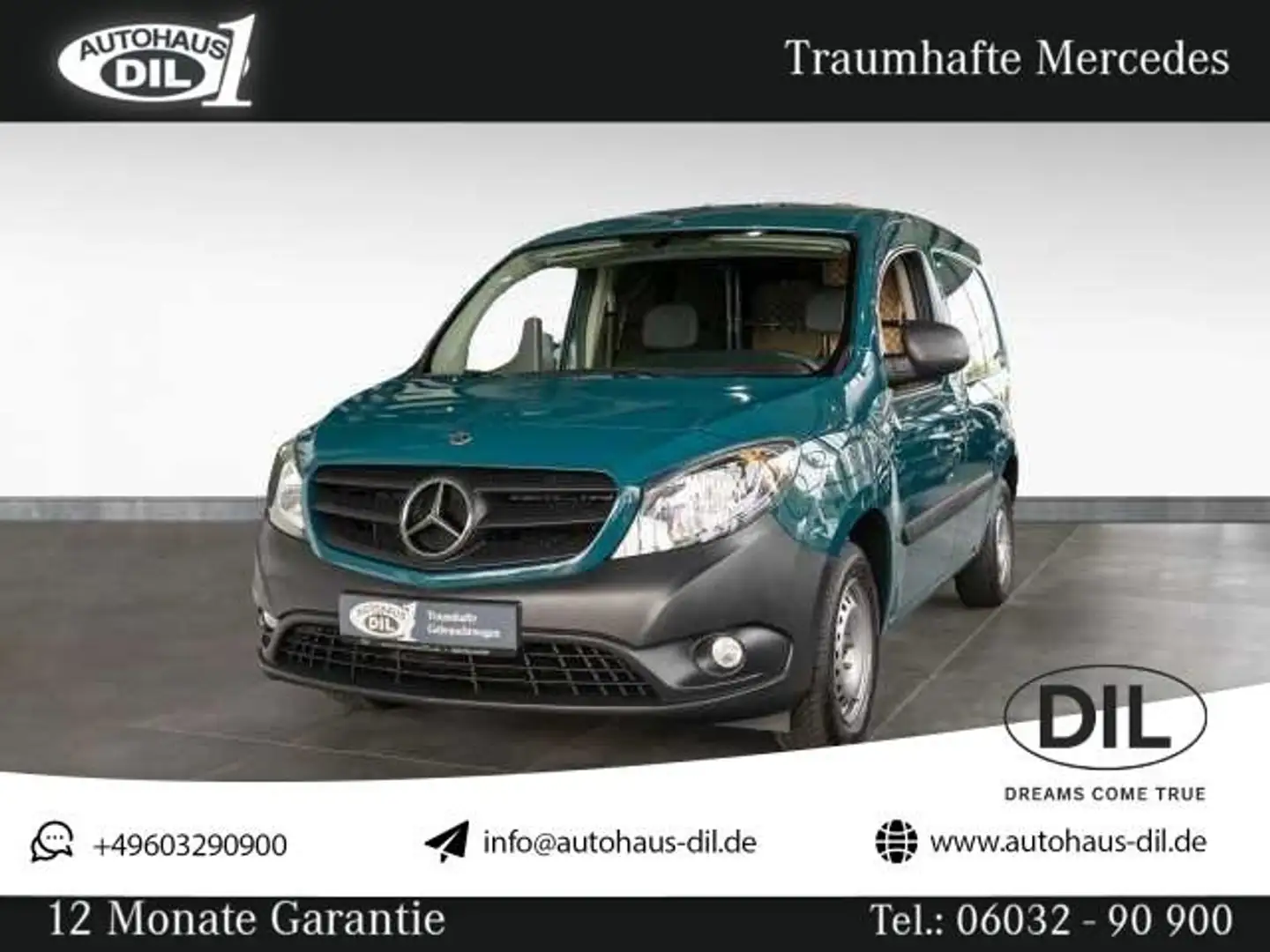 Mercedes-Benz Citan 108 CDI Lang *Sitzheizung*1.HAND* Grün - 1