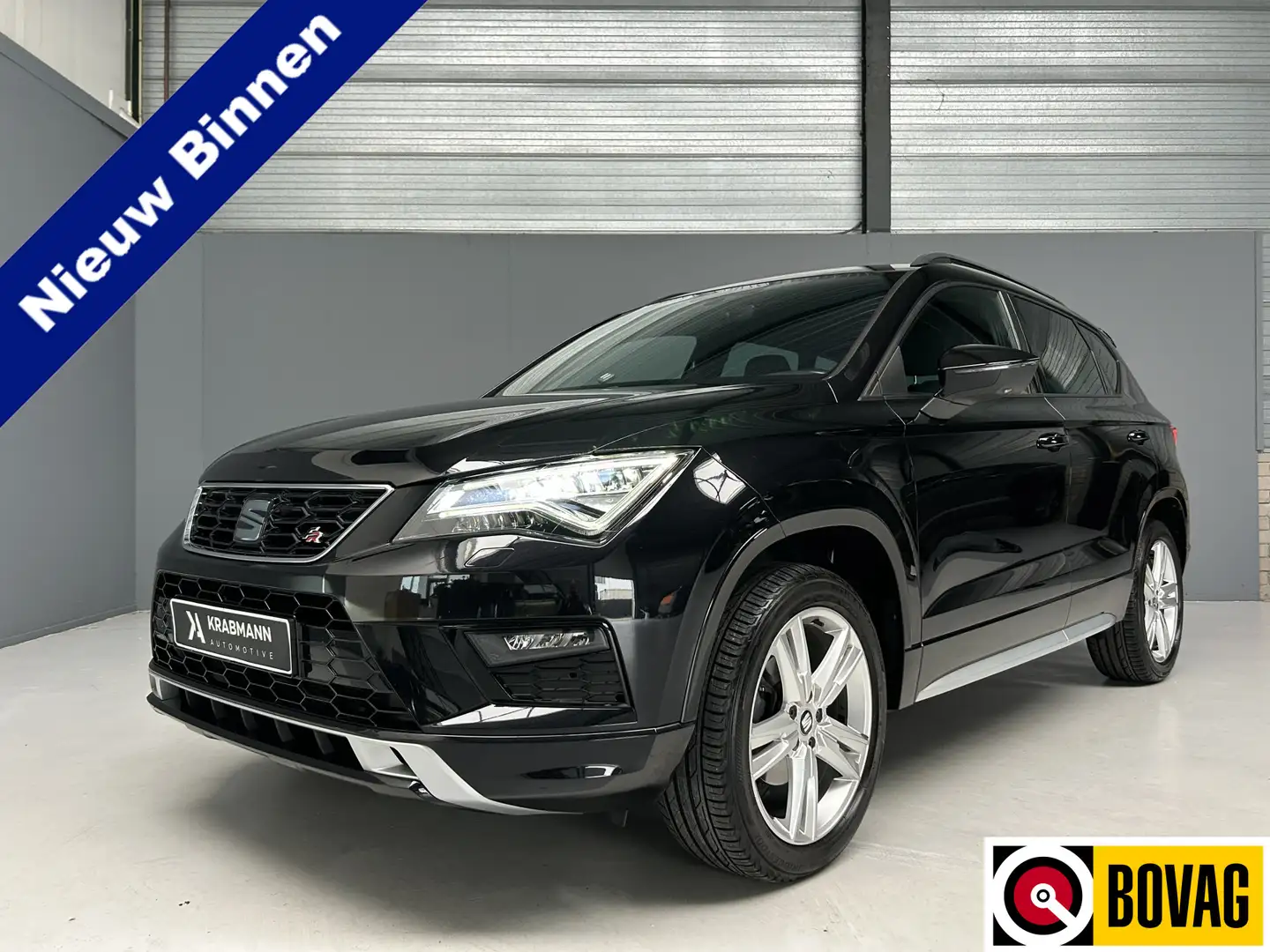 SEAT Ateca 1.5 TSI FR ACT Automaat|TrekhaakBeats|Camera|Navi| Zwart - 1