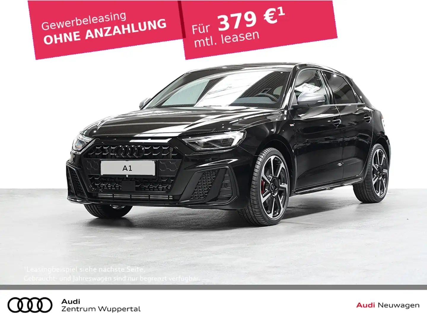 Audi A1 SPORTBACK S LINE 40 TFSI KAMERA SONOS SMARTPHONE I Schwarz - 1
