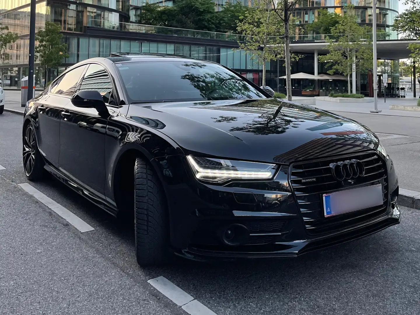 Audi A7 A7 Sportback 3,0 TDI  Competition Schwarz - 2