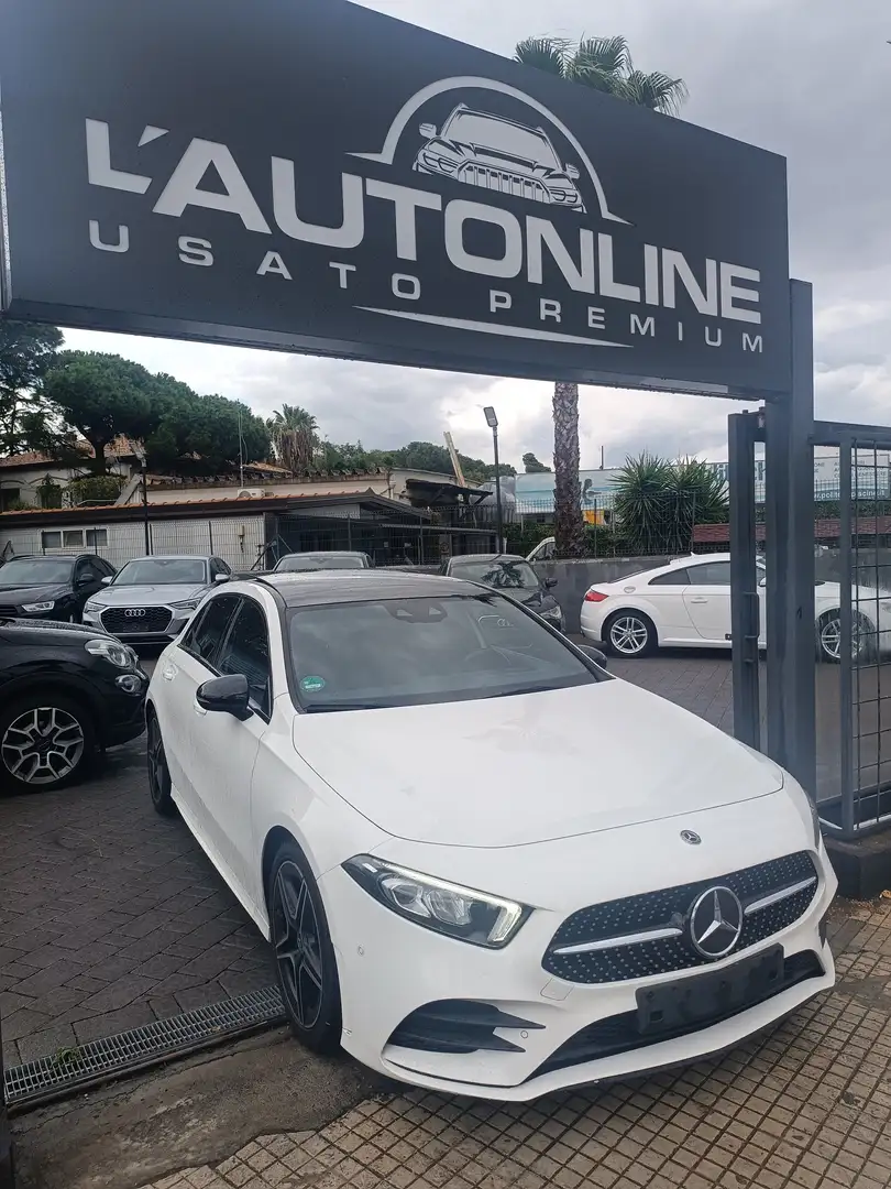 Mercedes-Benz A 200 A 200 d Premium auto Bianco - 1