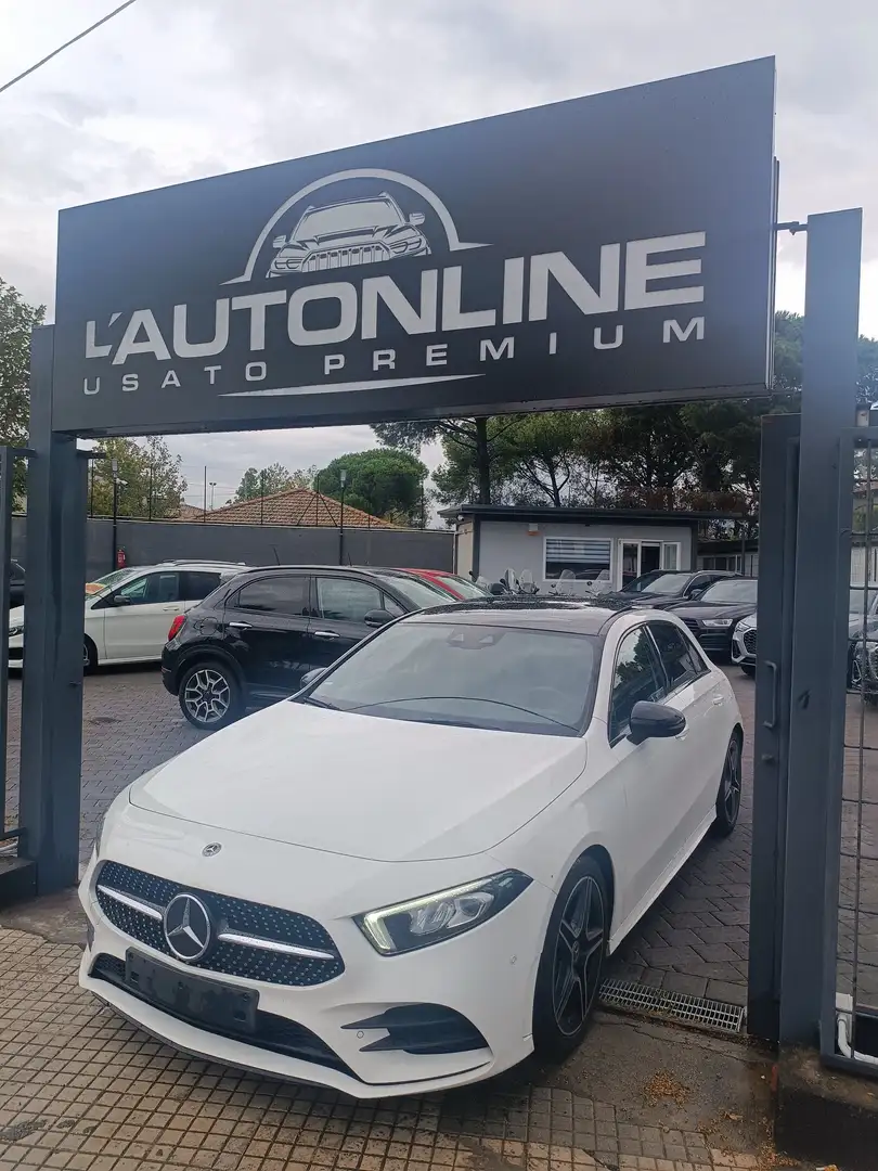 Mercedes-Benz A 200 A 200 d Premium auto Bianco - 2