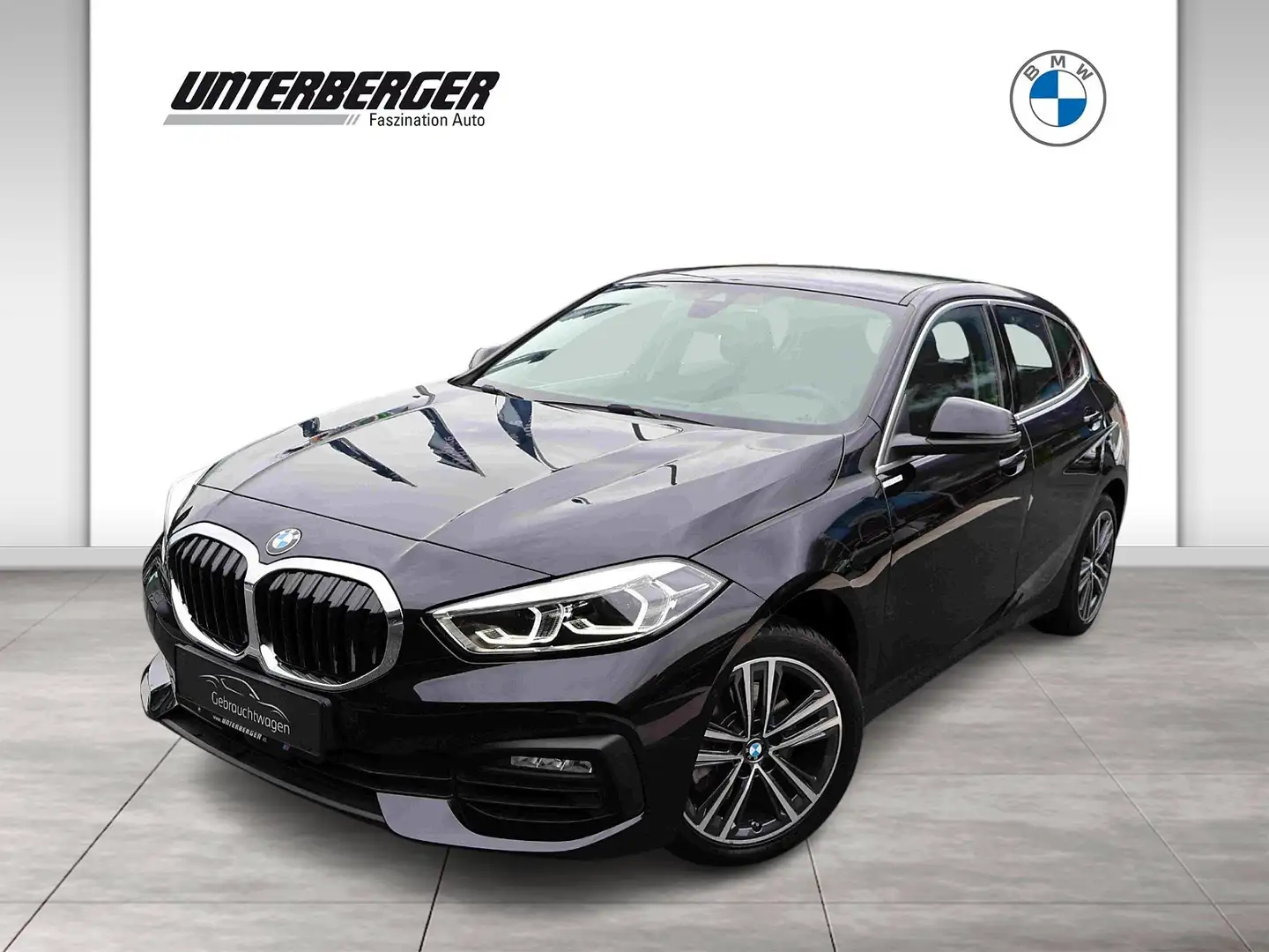 BMW 116 i Advantage Navi, LED, Live Cockpit Fekete - 1