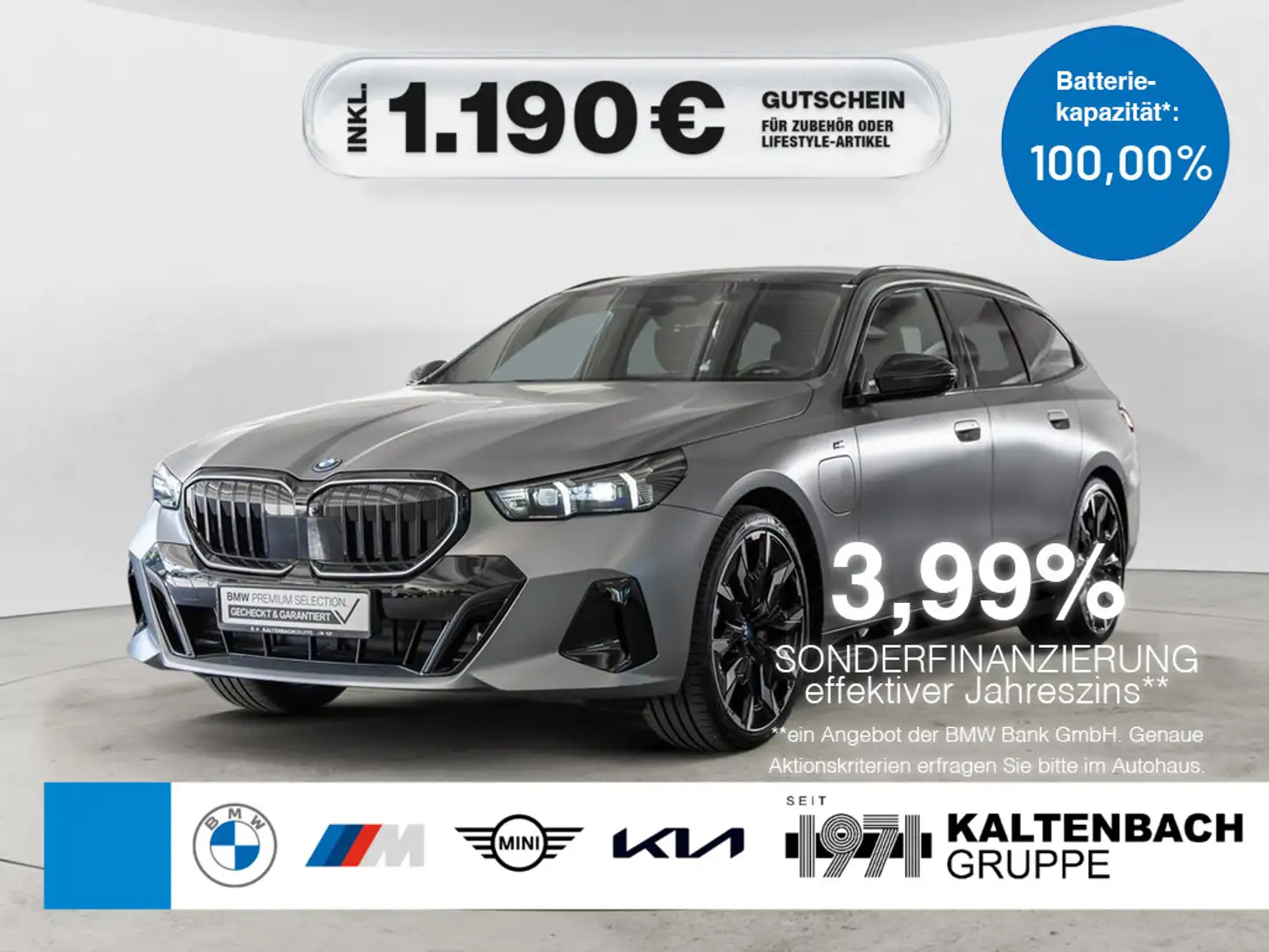 BMW 530 e Touring xDrive M-Sport Pro PANO AHK B&W Grijs - 1