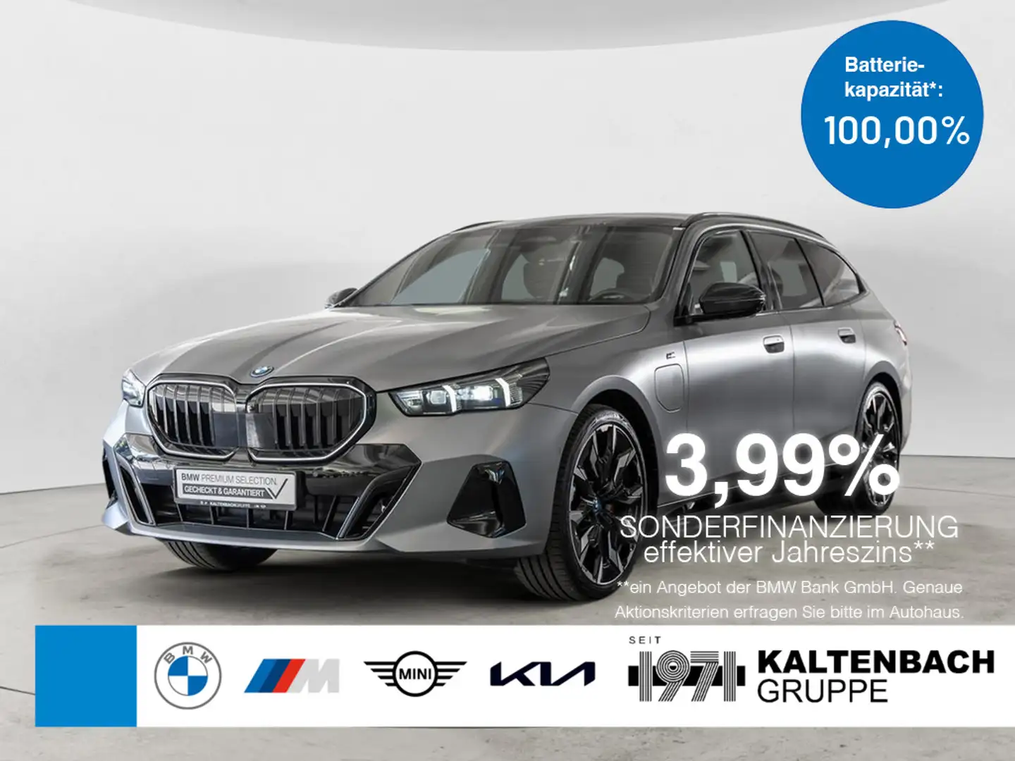 BMW 530 e Touring xDrive M-Sport Pro PANO AHK B&W Grau - 1
