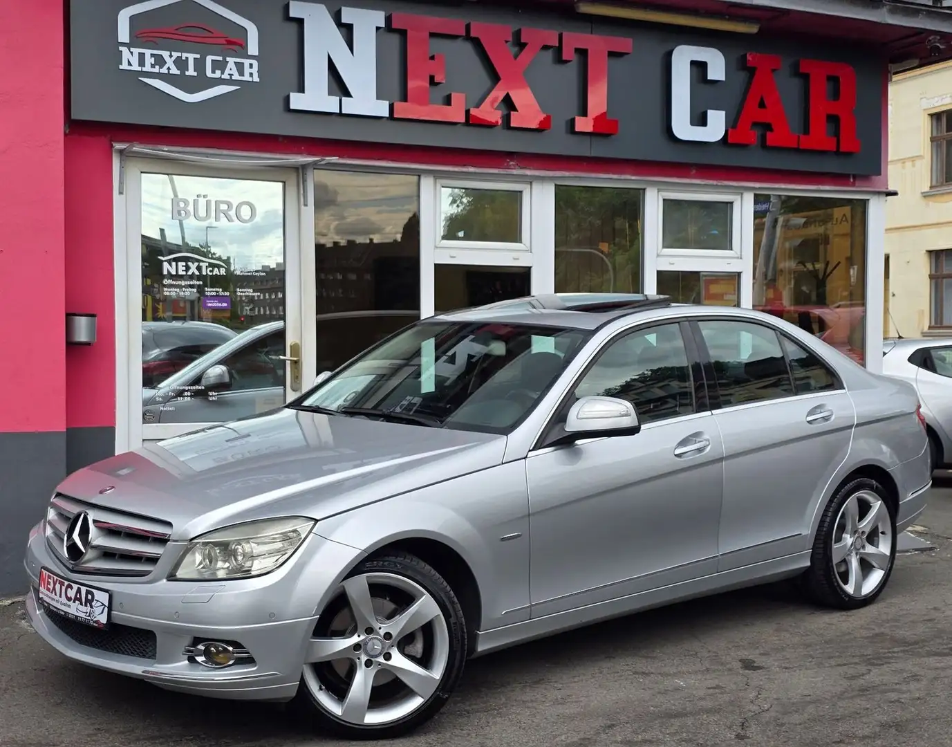 Mercedes-Benz C 280 Avantgarde V6|Auto|S-Dach|Leder|H&K|Navi Argintiu - 1