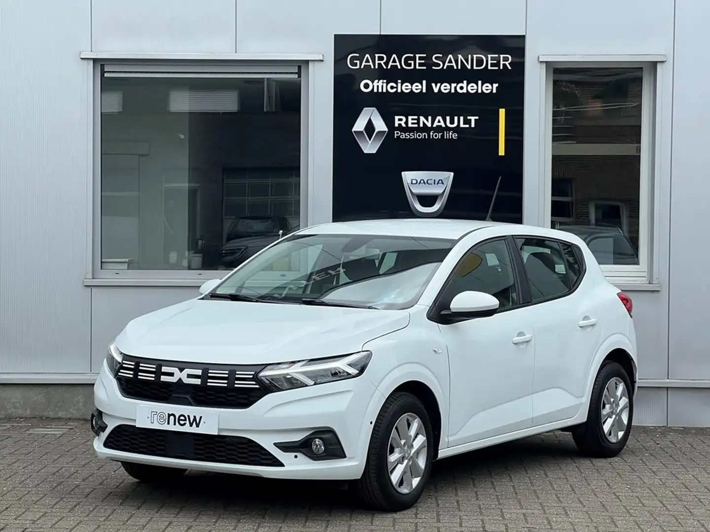 Dacia Sandero TCe 90 Pk CVT Expression Automaat Blanc - 1