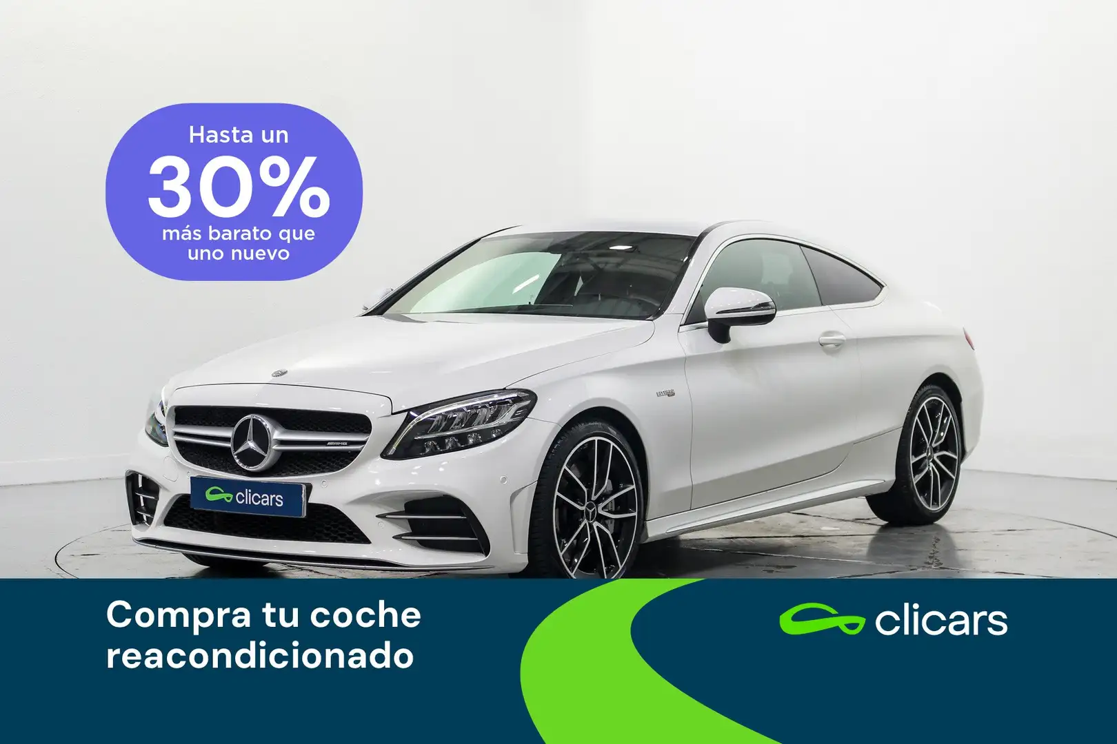 Mercedes-Benz C 43 AMG Coupé 4Matic Aut. Blanc - 1