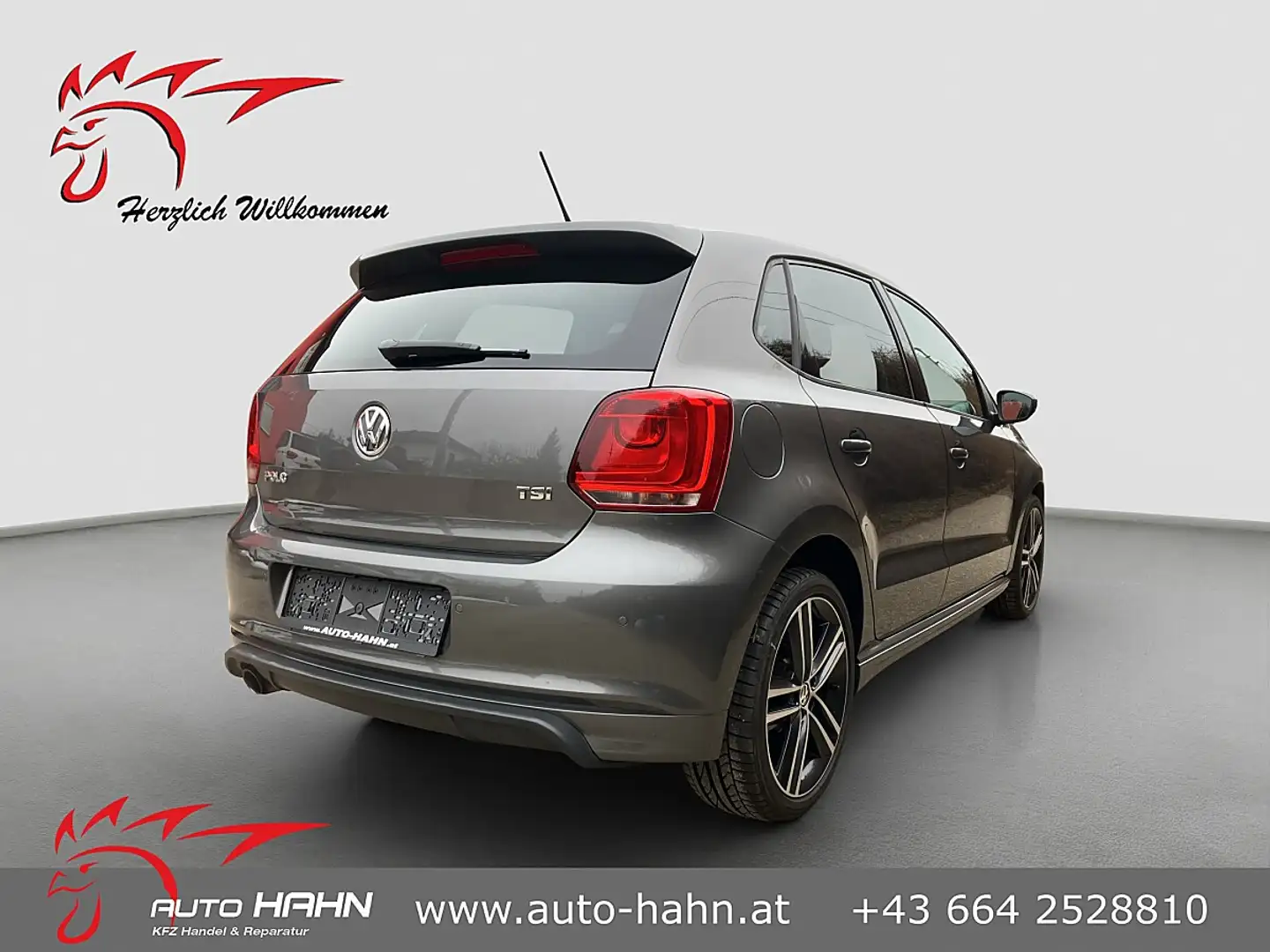 Volkswagen Polo 4Sports 1,2 TSI R-line Erstbesitz/Extras Grau - 2