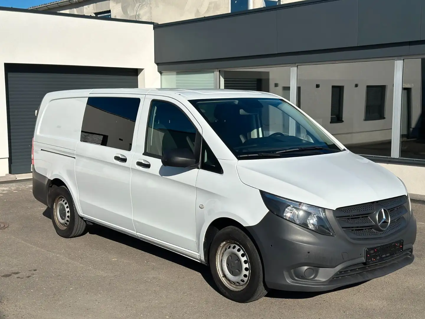 Mercedes-Benz Vito Kasten 114 BT RWD lang AUTOMATIK/HU NEU/PDC Weiß - 1