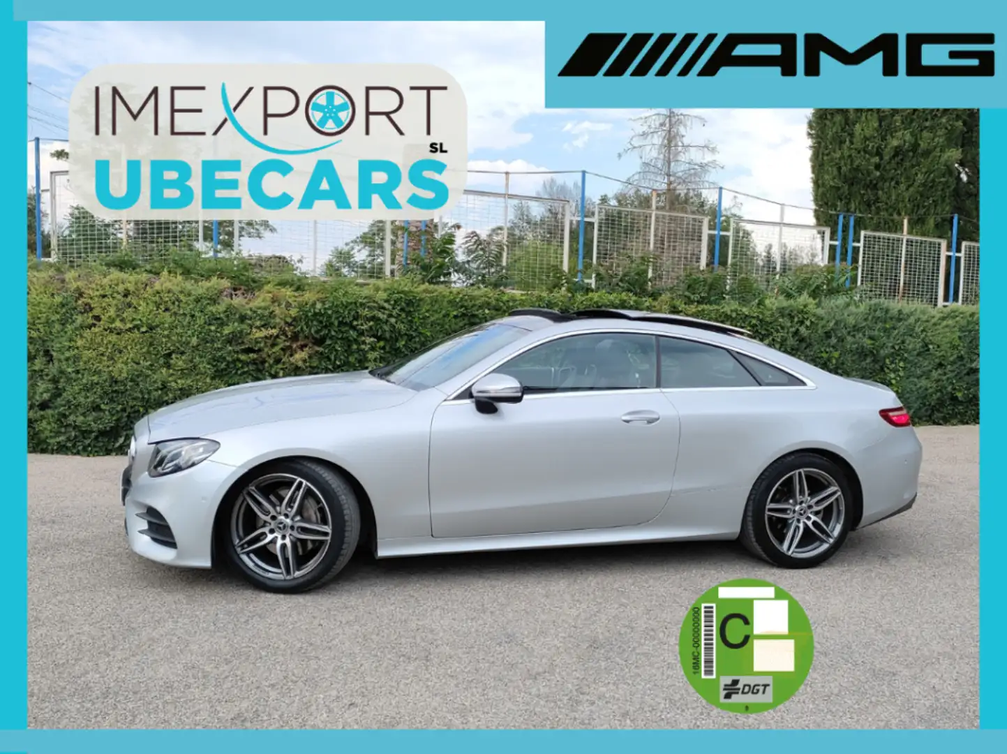 Mercedes-Benz E 220 Coupé 220d 9G-Tronic Argento - 1