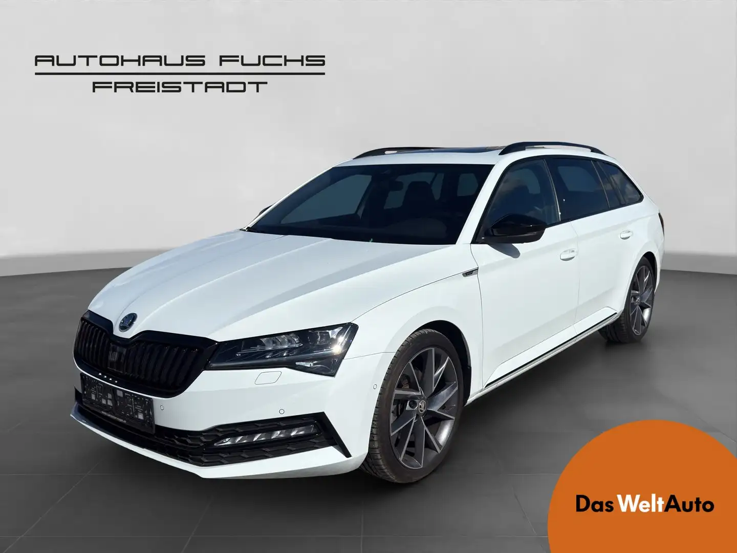 Skoda Superb 4x4 SPORTLINE TDI DSG Weiß - 1