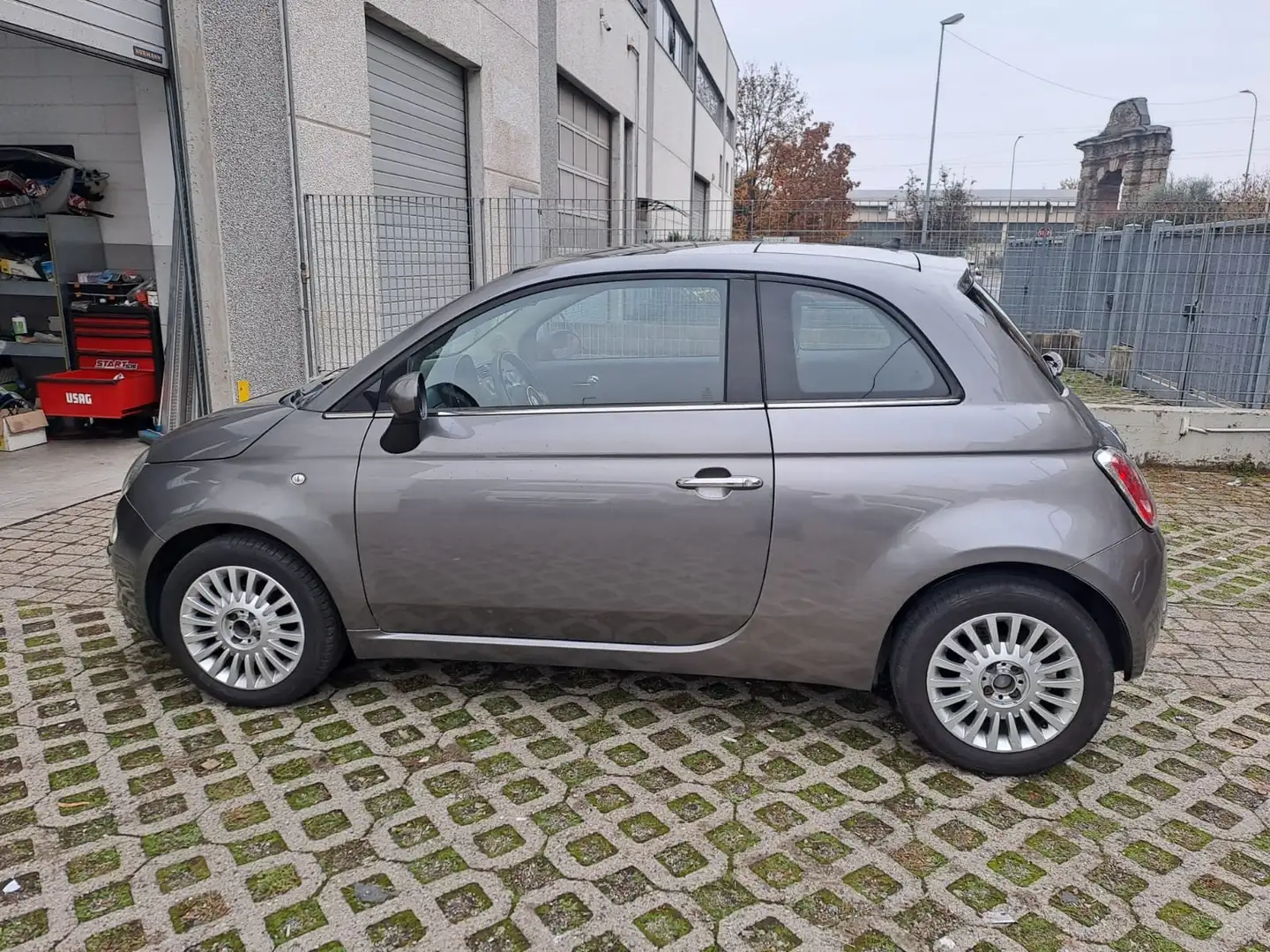 Fiat 500 500 III 1.2 Lounge 69cv Grigio - 1