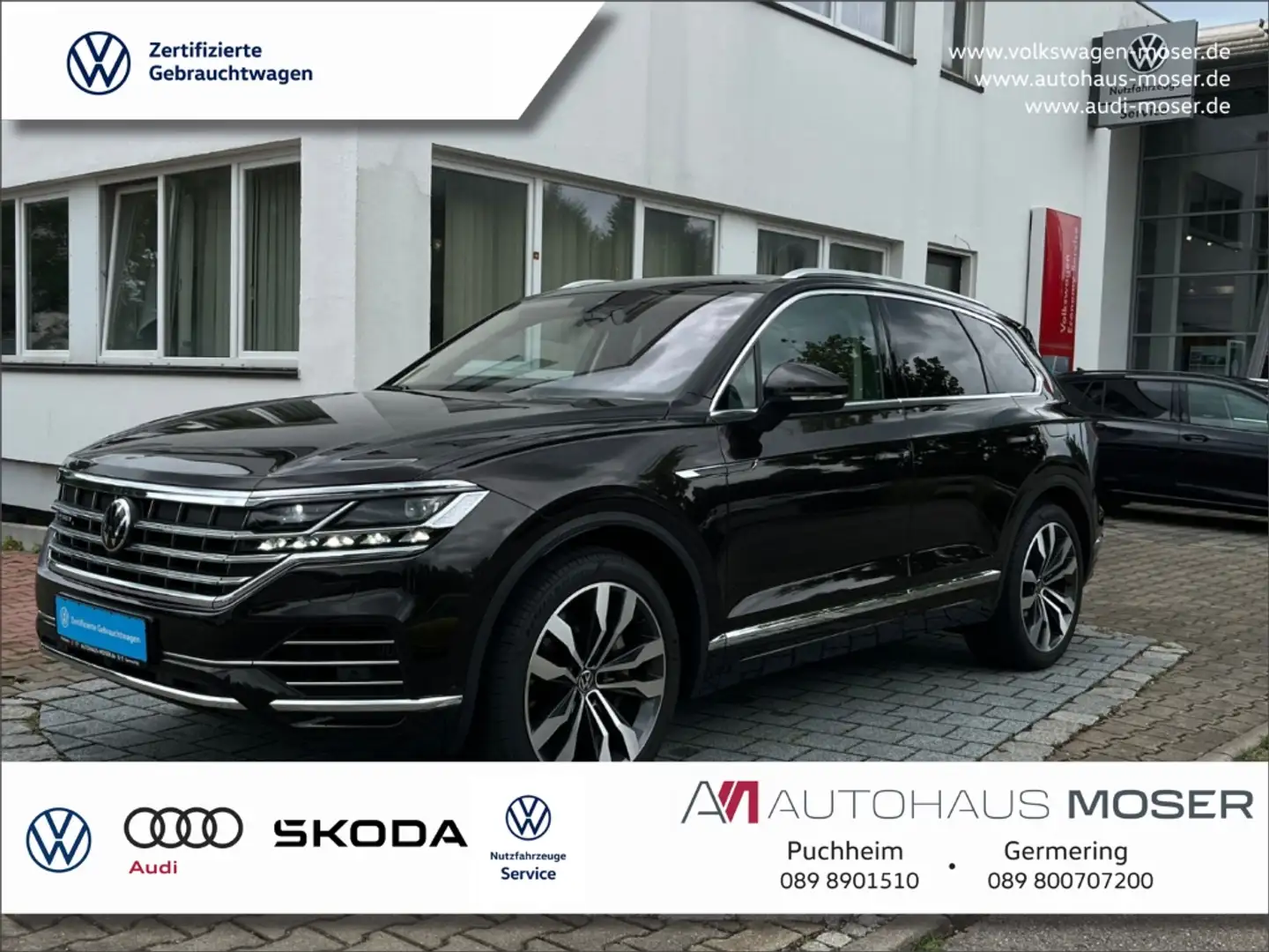Volkswagen Touareg Atmos 4MeHybrid V6TSI AHK*LUFT*360*Pano!!! Braun - 1