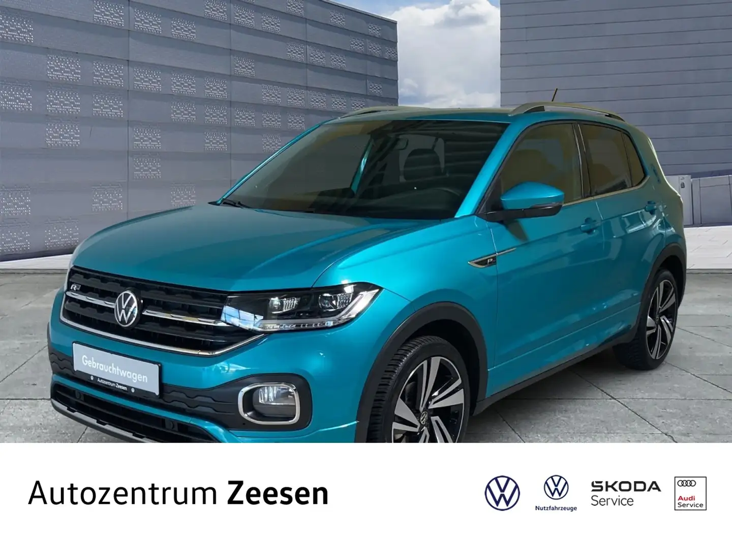 Volkswagen T-Cross 1.5 TSI Style R-Line OPF DSG+USB+DAB+NSW Klima Grün - 1