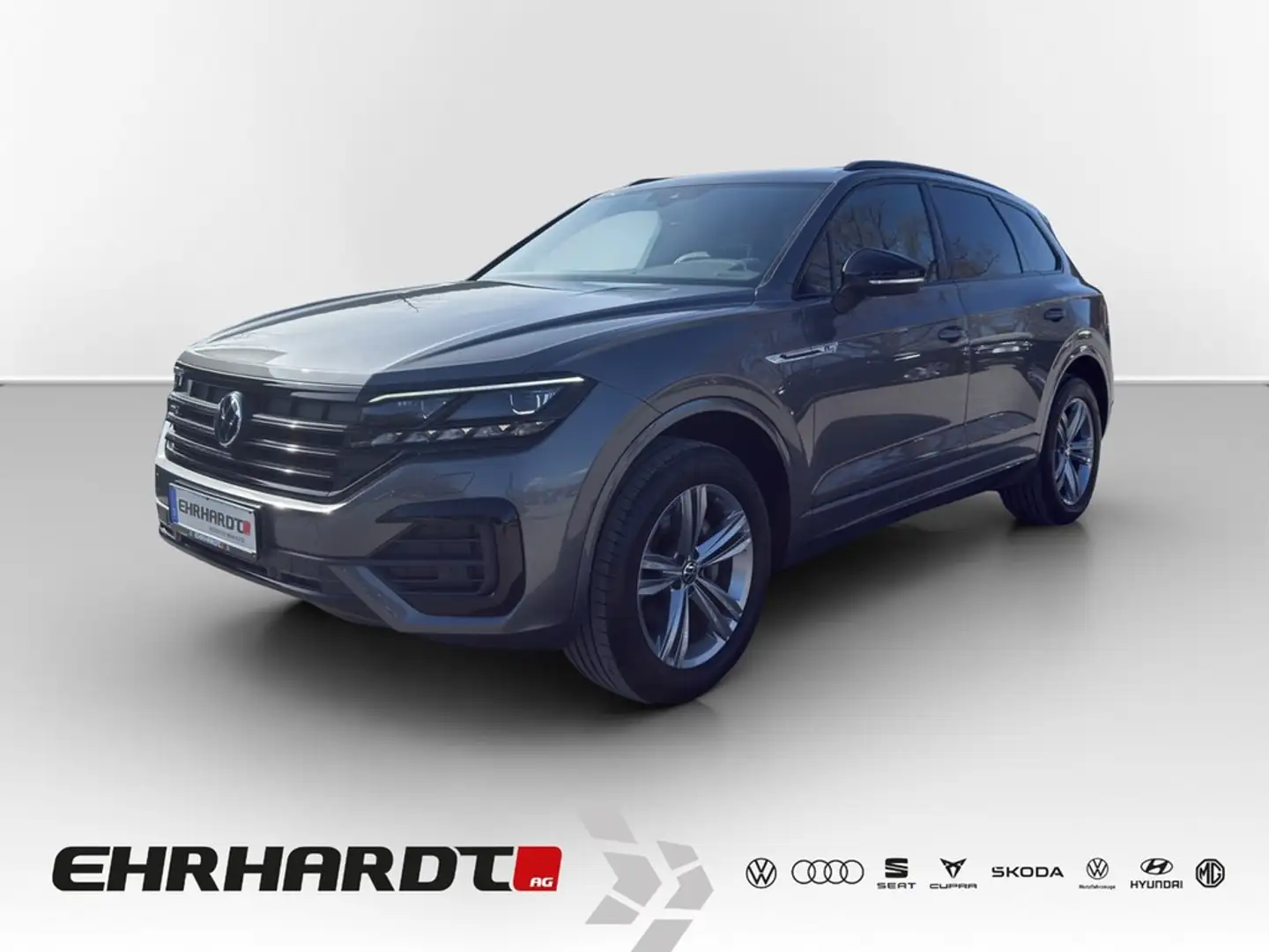 Volkswagen Touareg 3.0 TDI Tiptronic 4Motion R-Line AHK*PANO*IQ-LI... Gris - 1