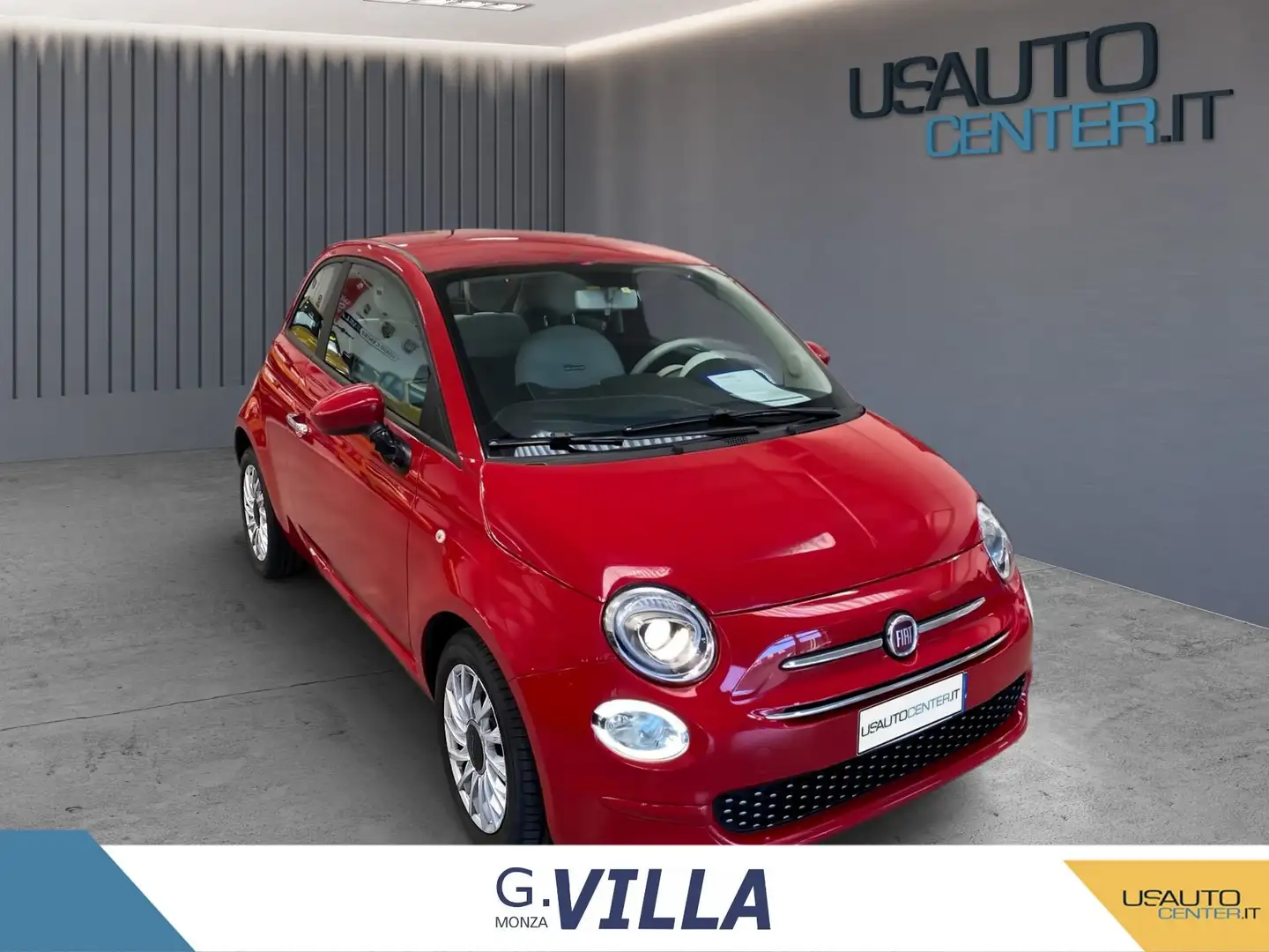 Fiat 500 1.0 hybrid 70cv Lounge Rosso - 2