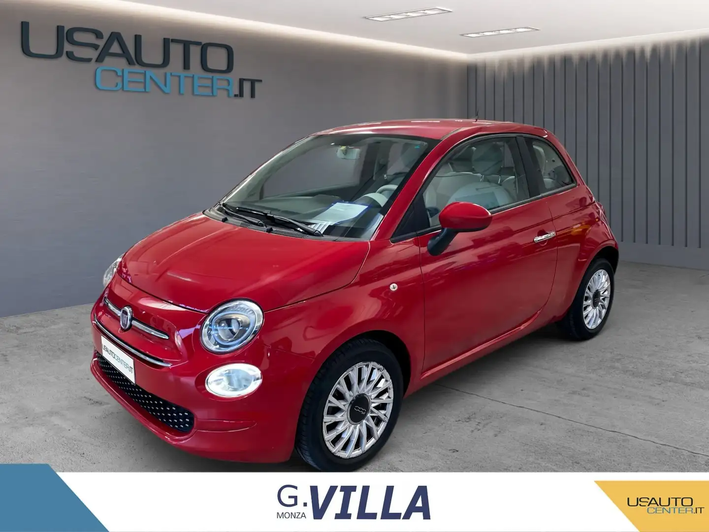 Fiat 500 1.0 hybrid 70cv Lounge Rosso - 1