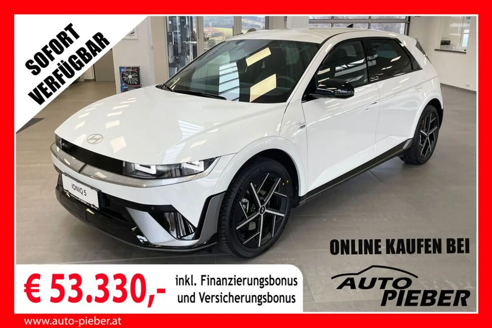 Hyundai IONIQ 5 Elektro 84kWh N Line 4WD Aut. *MATRIX-LED* Weiß - 1