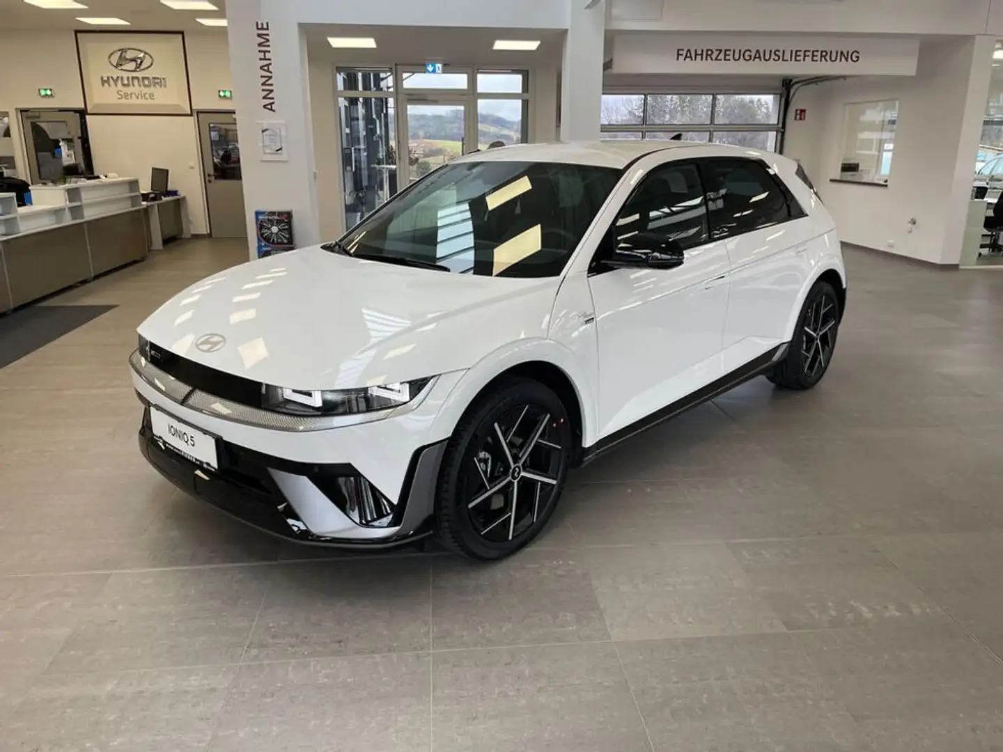 Hyundai IONIQ 5 Elektro 84kWh N Line 4WD Aut. *MATRIX-LED* Weiß - 2