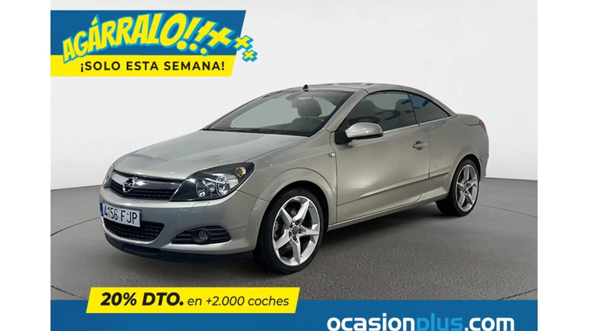 Opel Astra Twin Top 2.0T Cosmo 170 Argent - 1