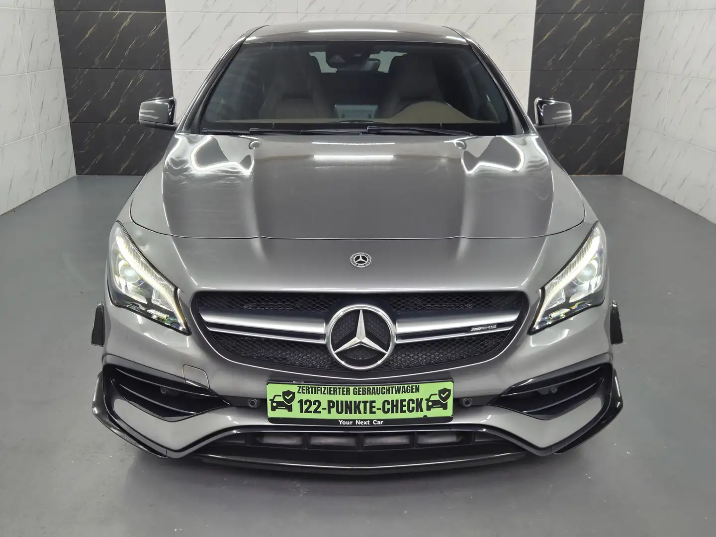 Mercedes-Benz CLA 45 AMG 4 Matic+Leder+Kam+H&K+Memory+Ambiente Grau - 2