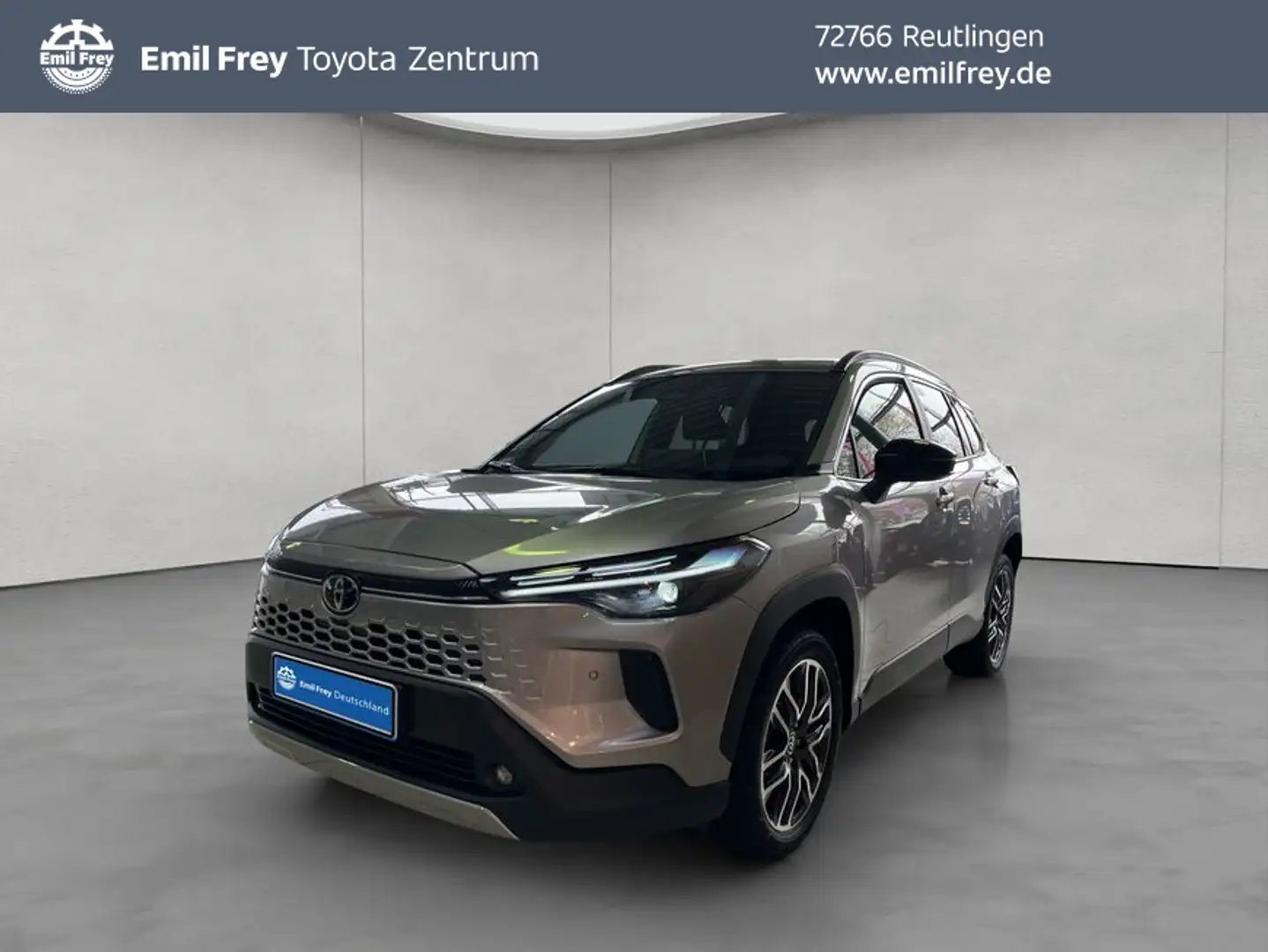 Toyota Corolla Cross Hybrid 2.0 VVT-i Teamplayer Argent - 1