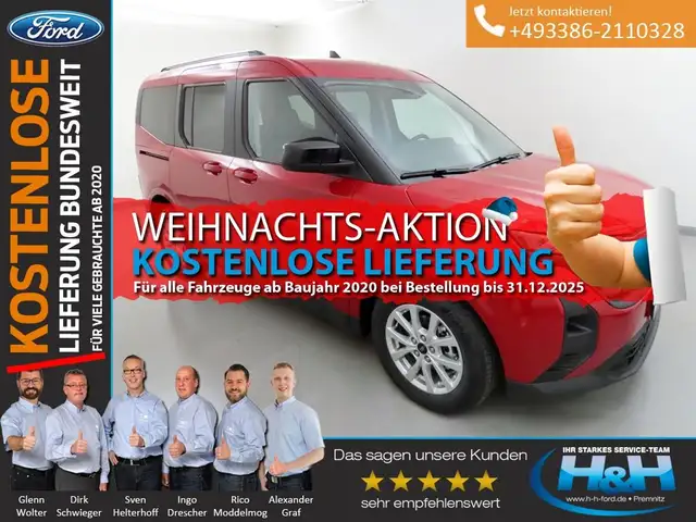 Ford Tourneo Courier 1.0 Titanium AHK+ACC+Kam+SHZ